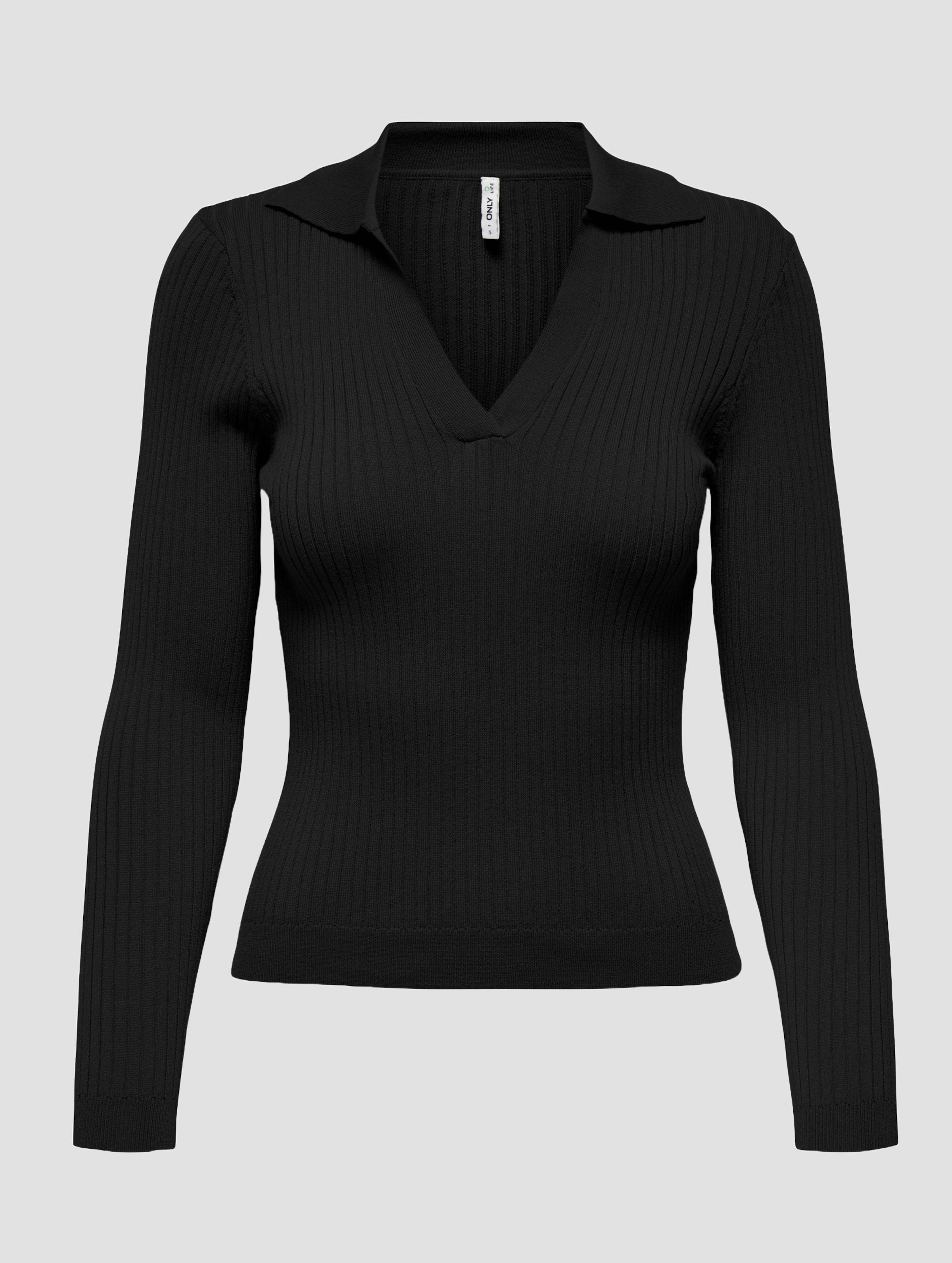 Only Nima Life Ls Polo Pullover Cc Knt