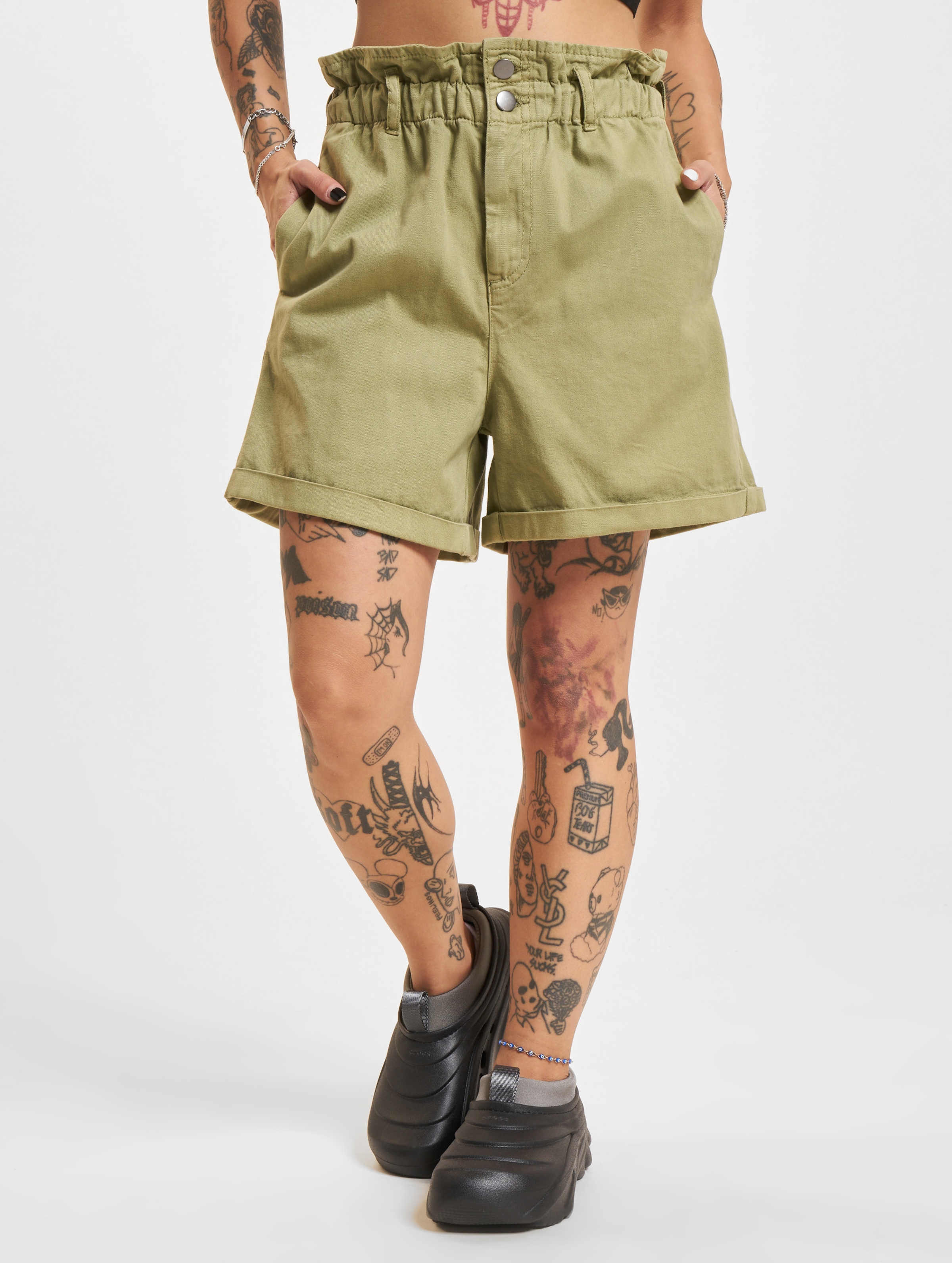 Urban Classics Ladies Paperbag Short