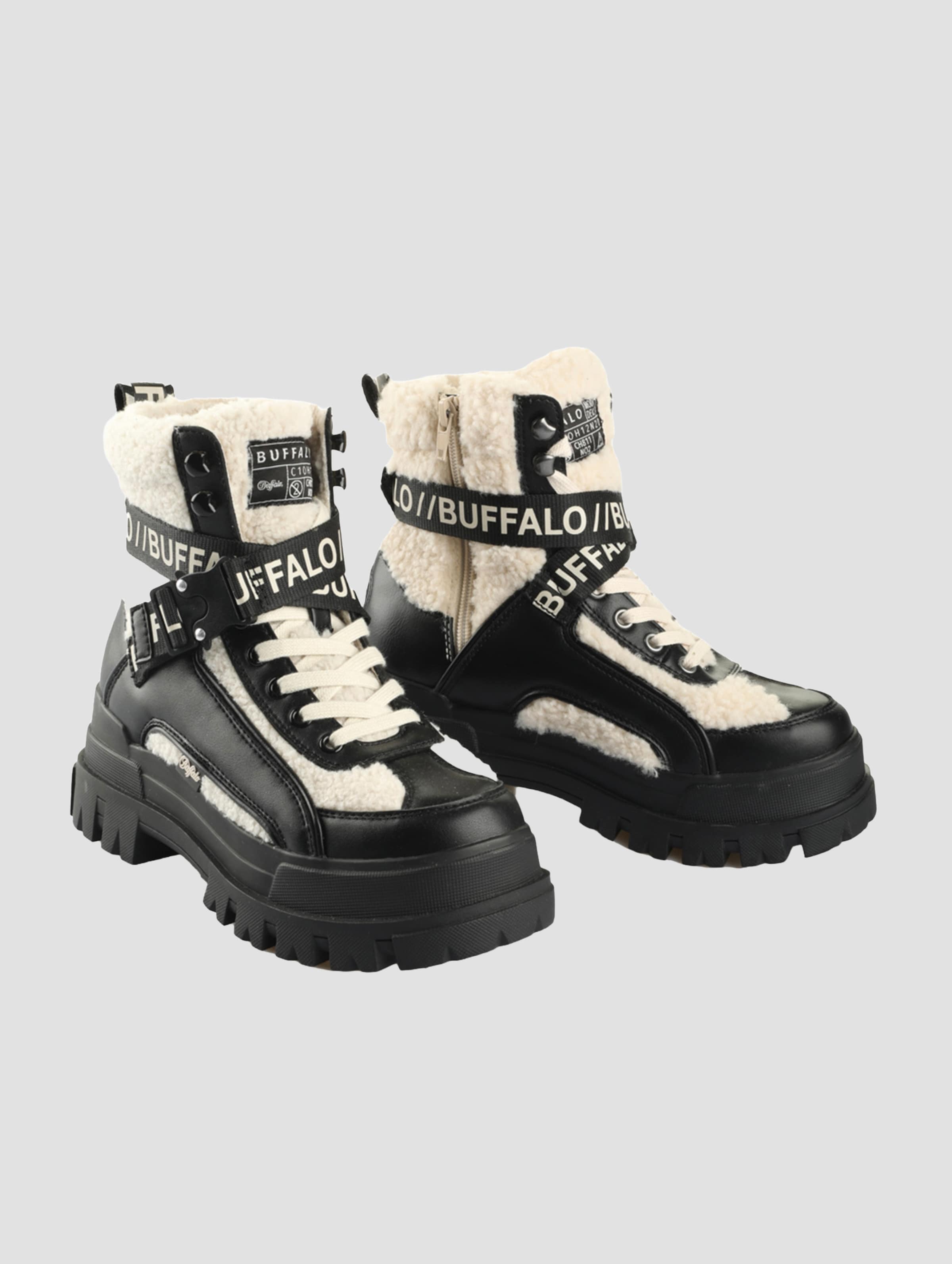 Buffalo Aspha Com1 Warm Vegan Nappa/Fur Boots