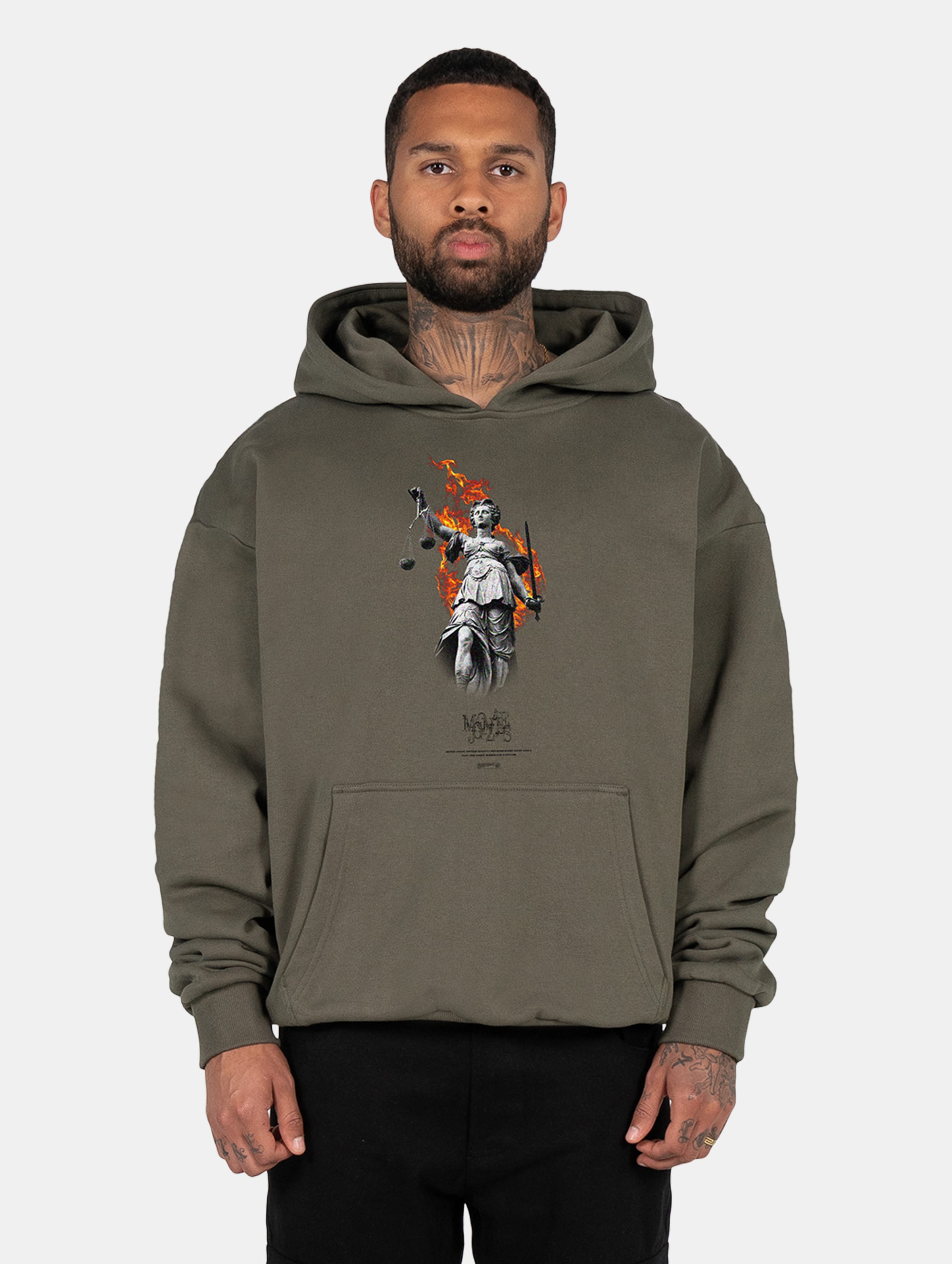 MJ Gonzales Justitia x Heavy Oversized Hoodie