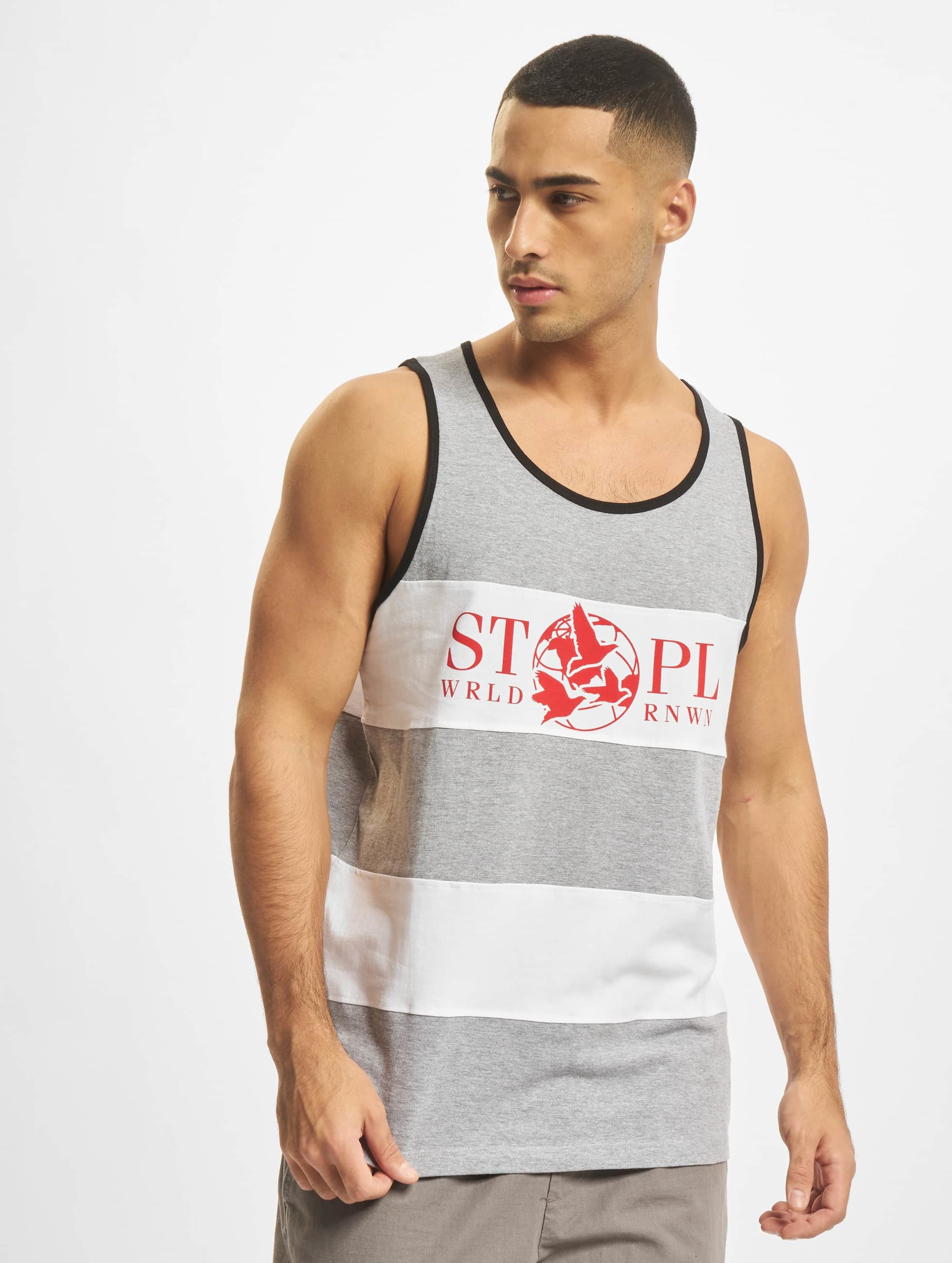 Staple Pigeon Globe Printed Tank Top