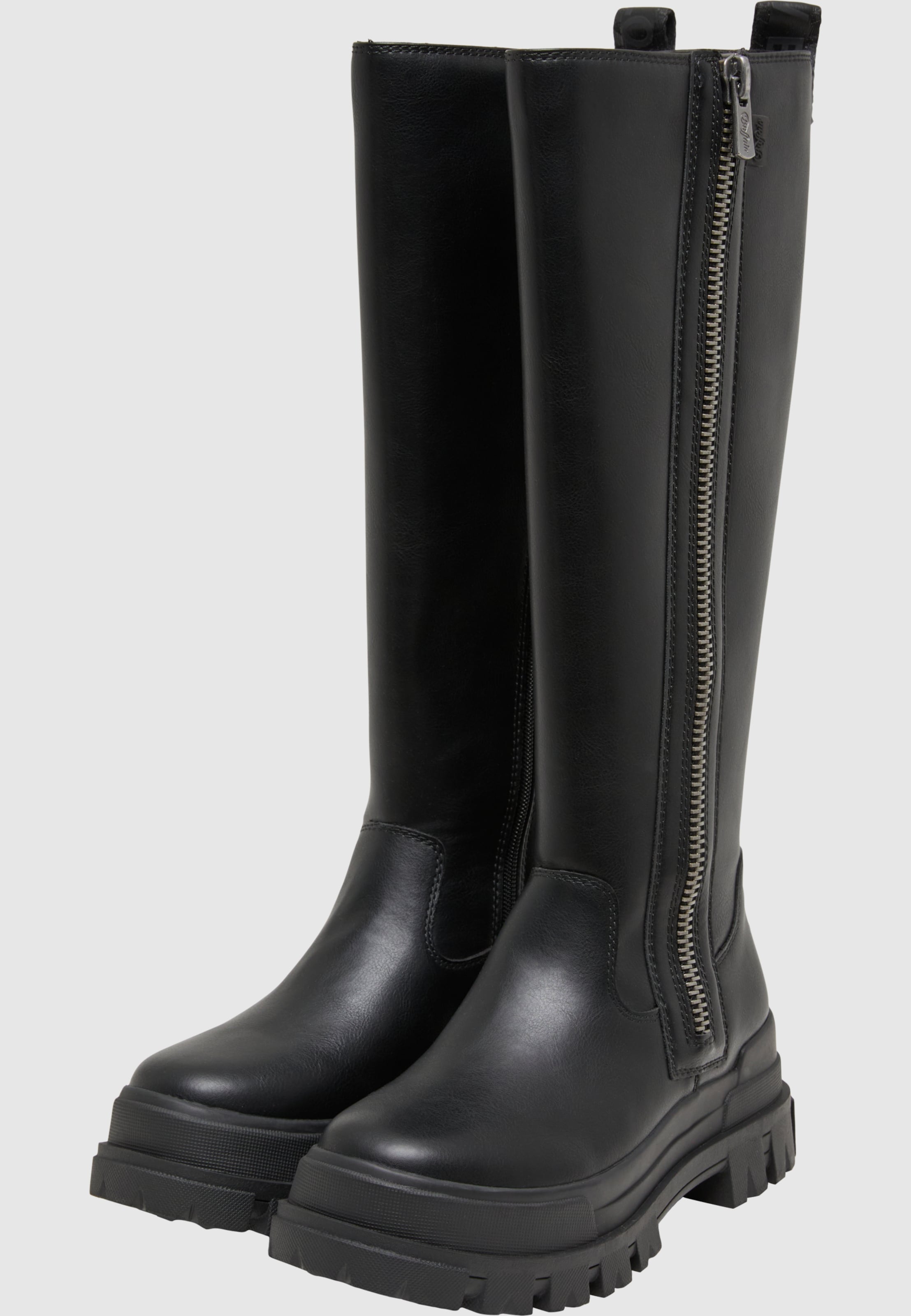 Buffalo ASPHA BOOT HI ZIP - VEGAN NAPPA
