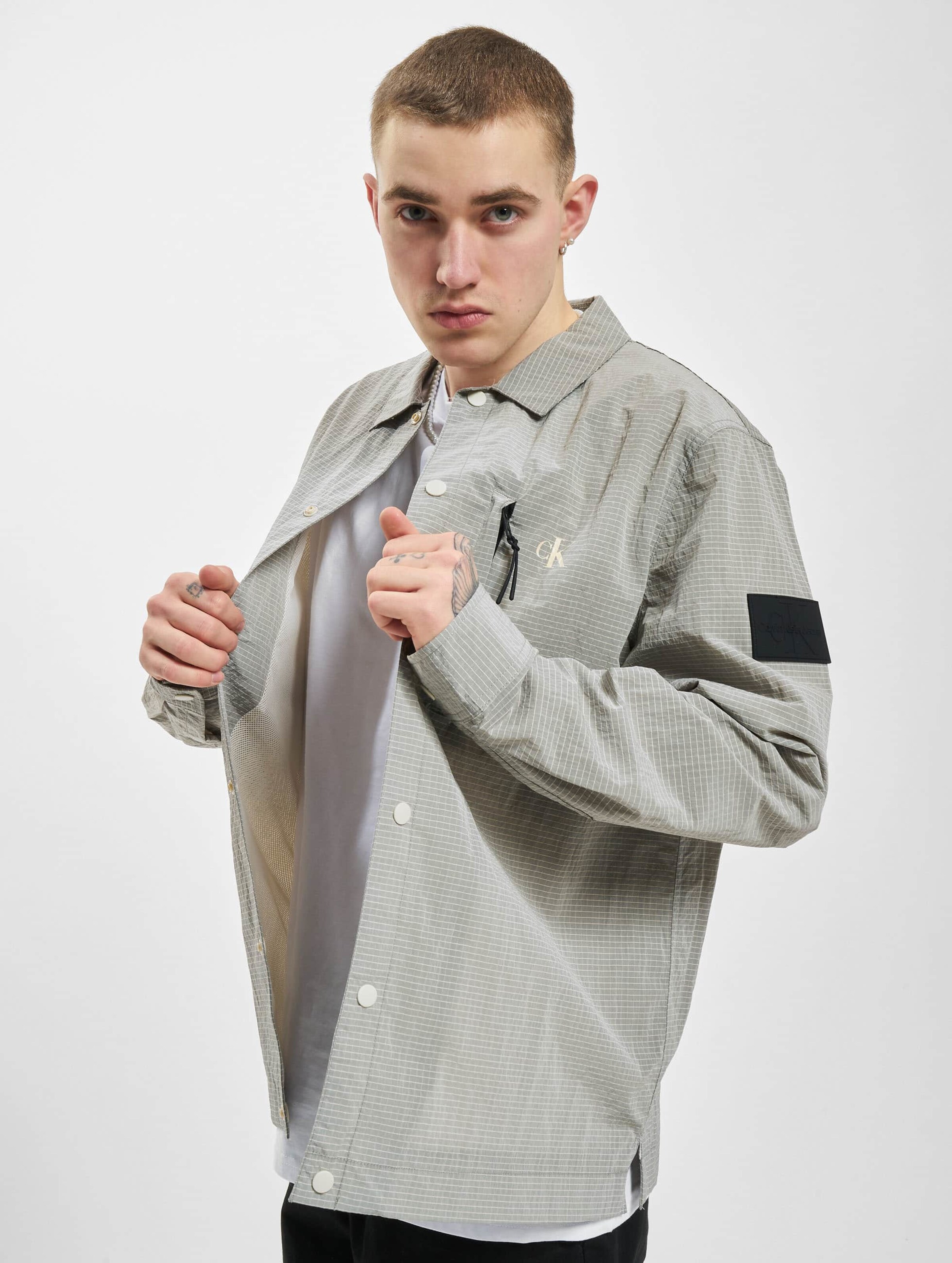 Calvin Klein Jeans Ripstop Langarmhemd