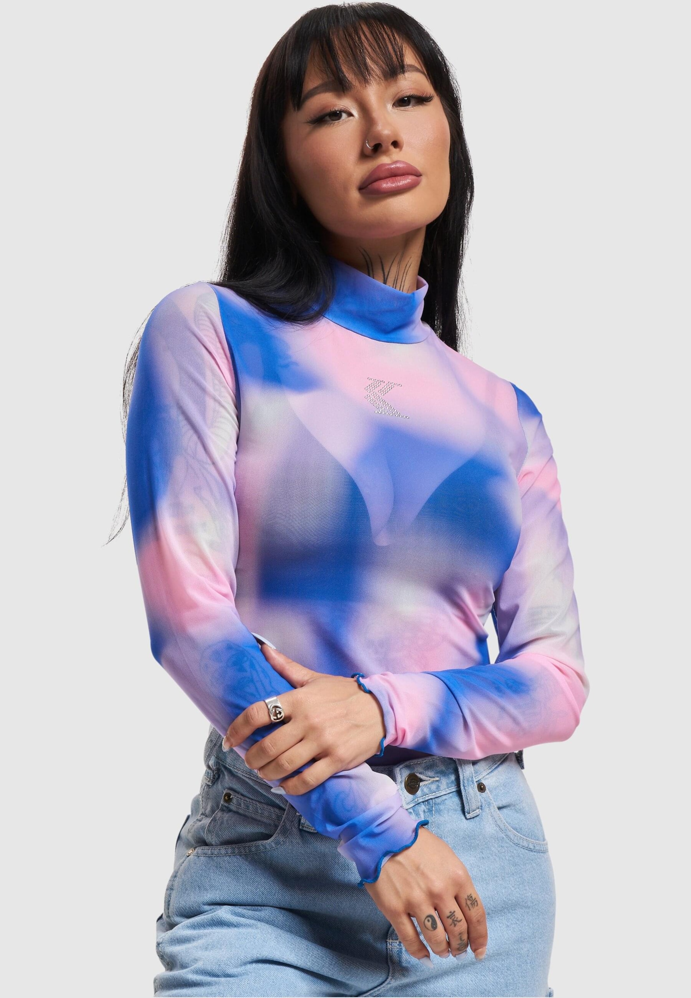 Karl Kani Studded Og Mesh Longsleeve