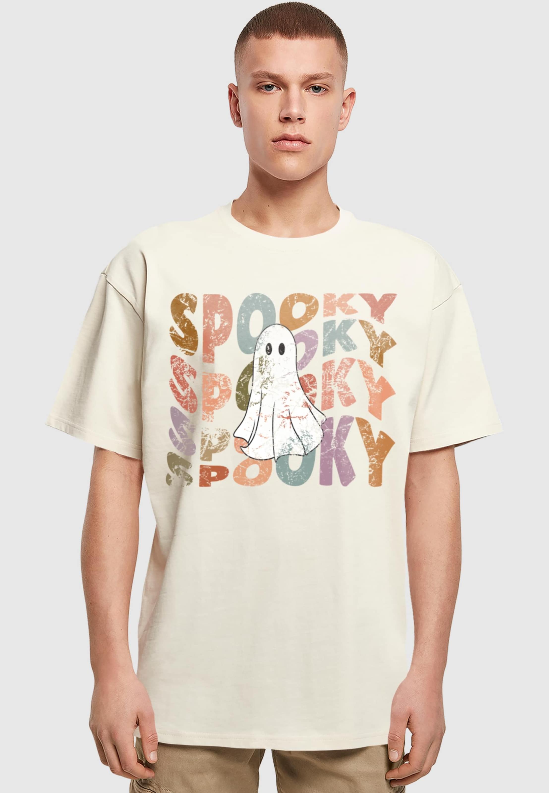 Merchcode Halloween - Spooky Ghost Tee