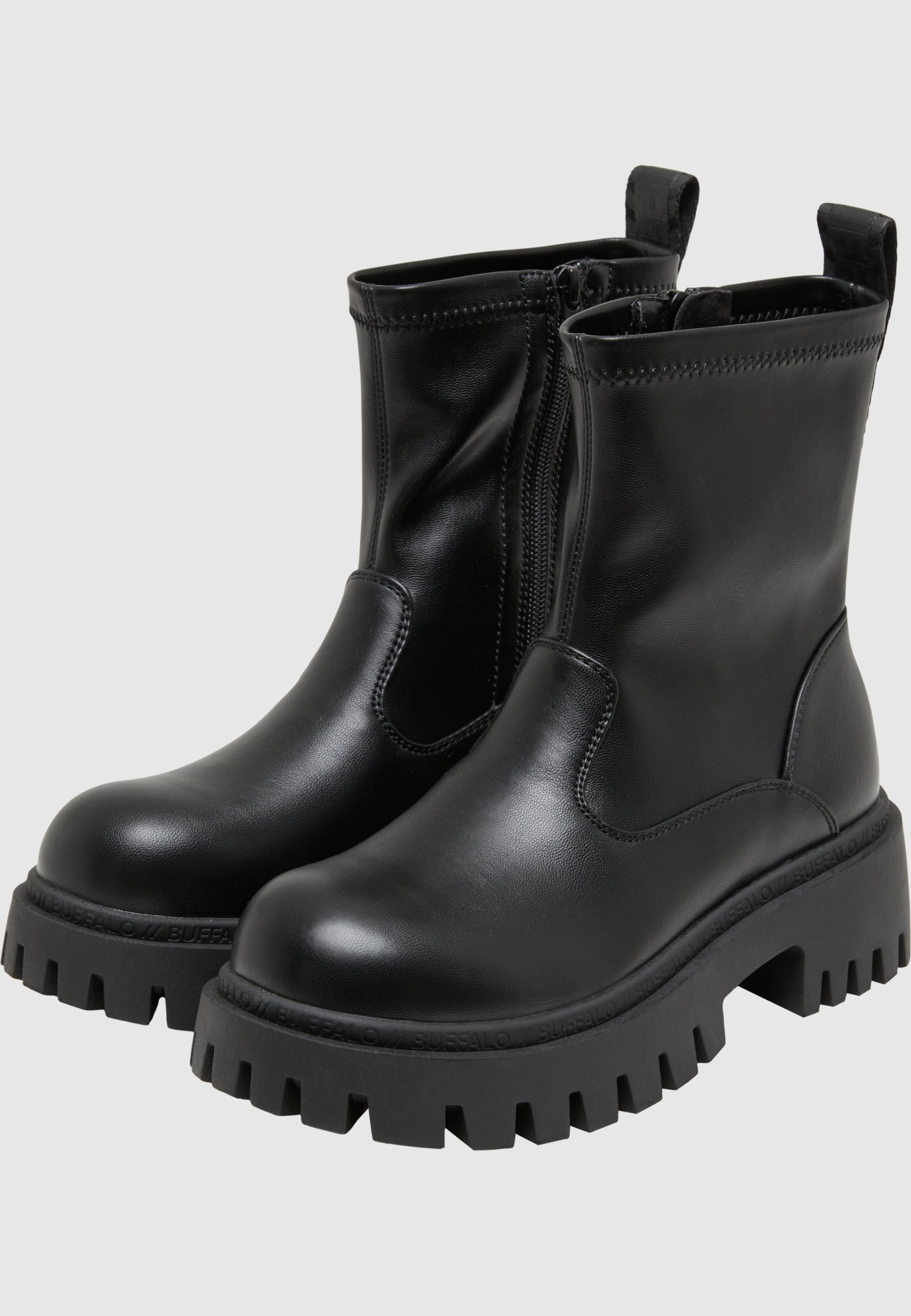 Buffalo ZANOS SOCK BOOTIE - VEGAN NUBUCK