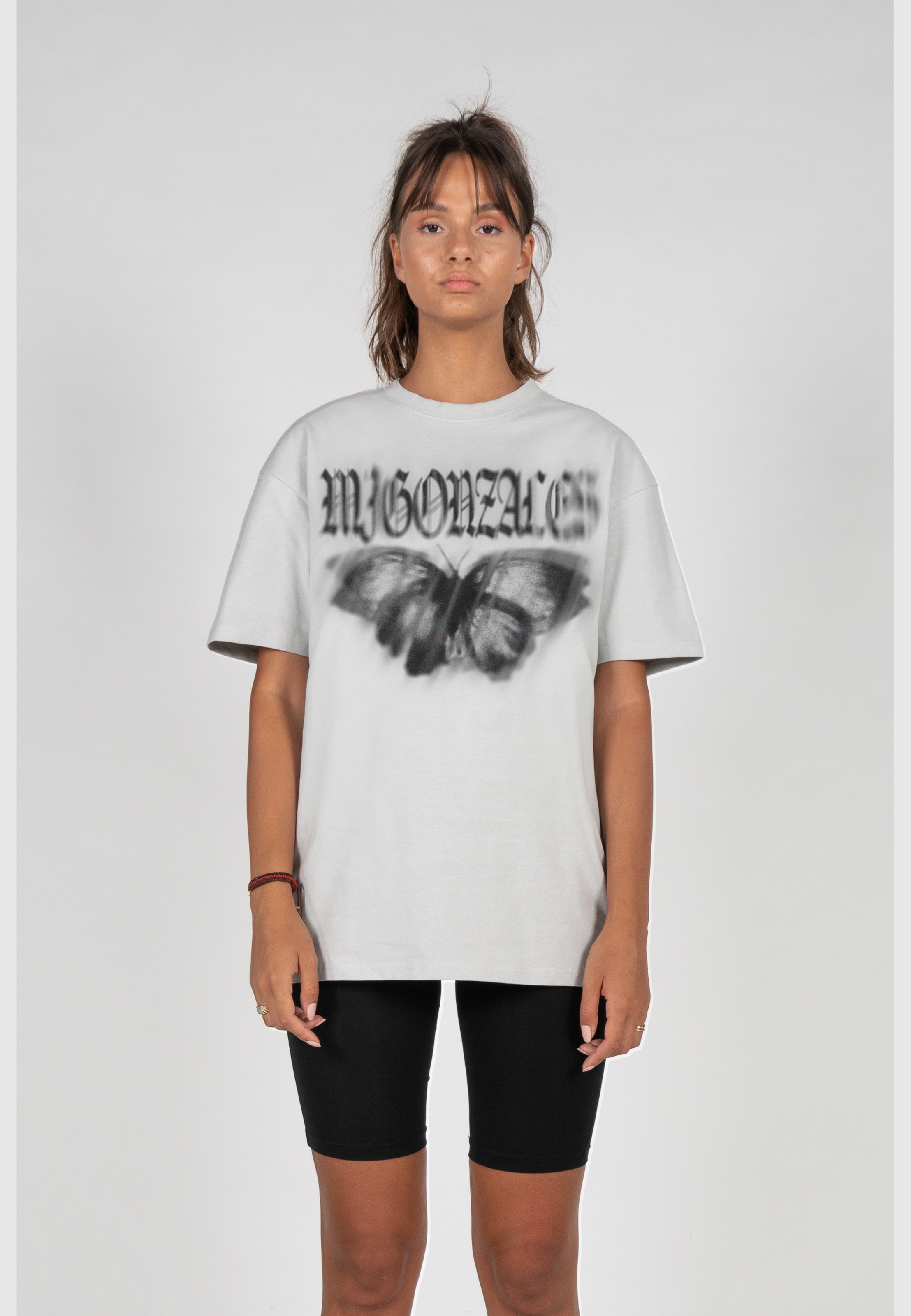 MJ Gonzales Heavy Oversized Tee Ladies - BUTTERFLY ILLUSION