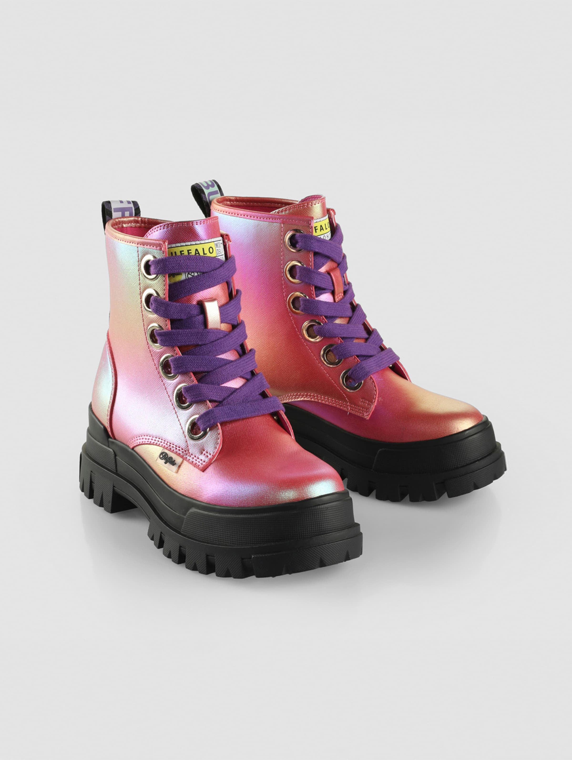 Buffalo Aspha Lace Up Hi Vegan Nappa