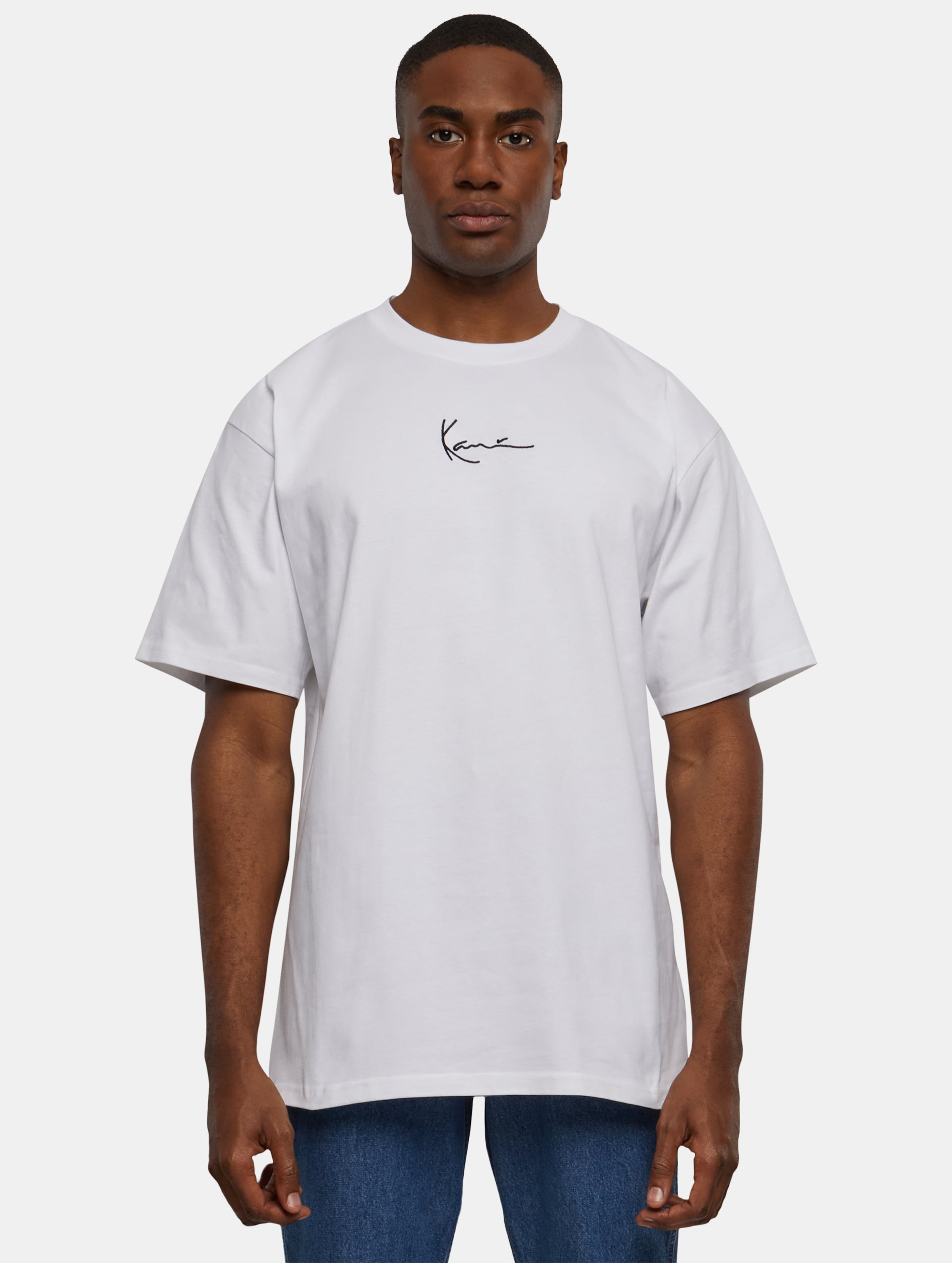 Karl Kani Small Signature Blue Logo T-Shirt