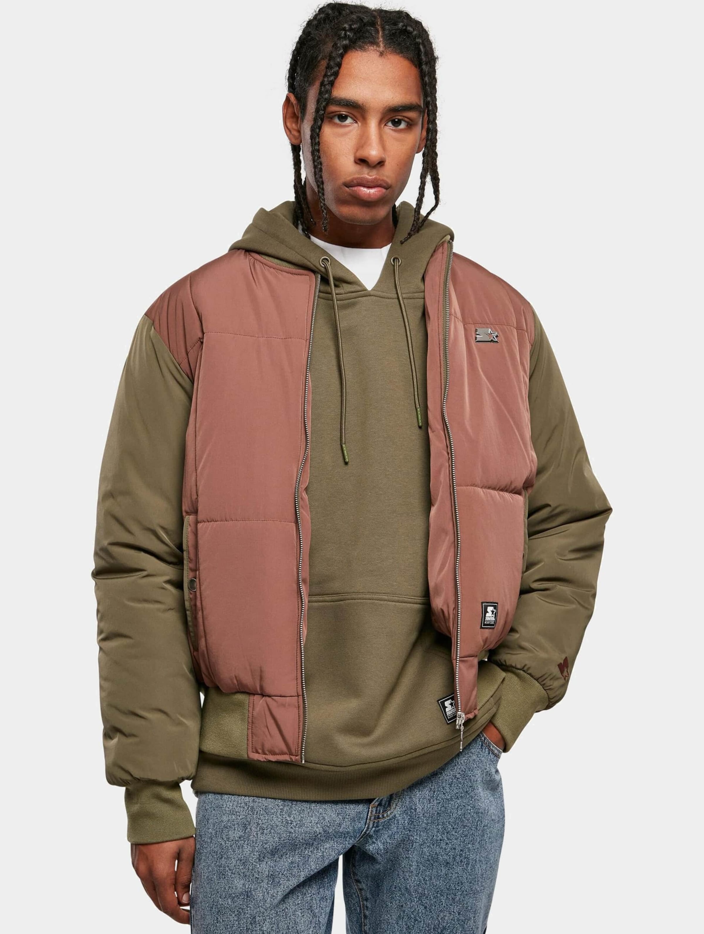 Starter Black Label Quilted Bomber Weste