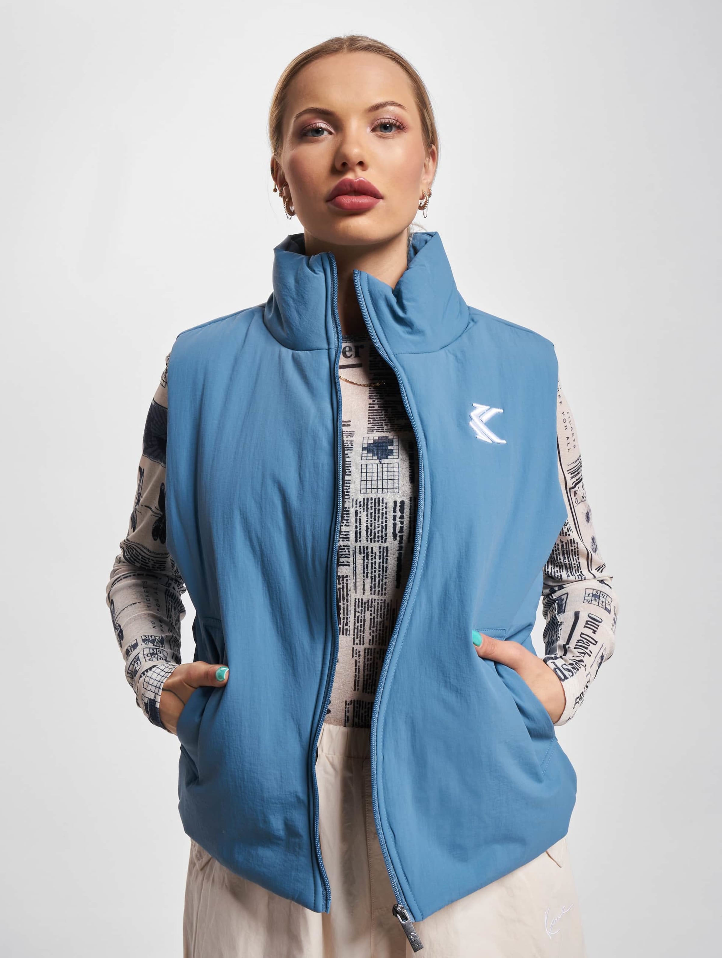 Karl Kani Og Wavy Puffer Weste