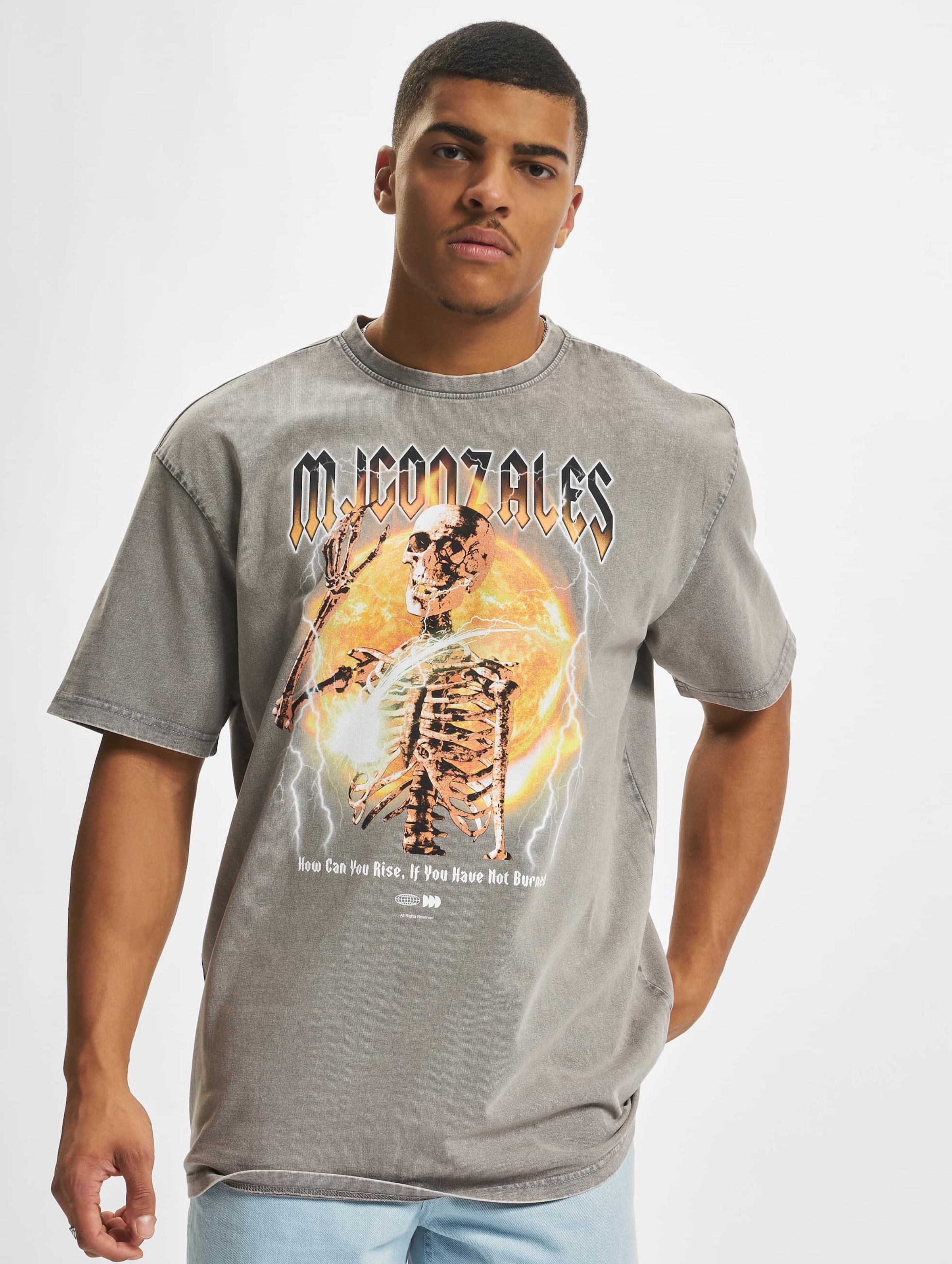 MJ Gonzales HELLRDIE x Acid Washed Heavy Oversize Tee