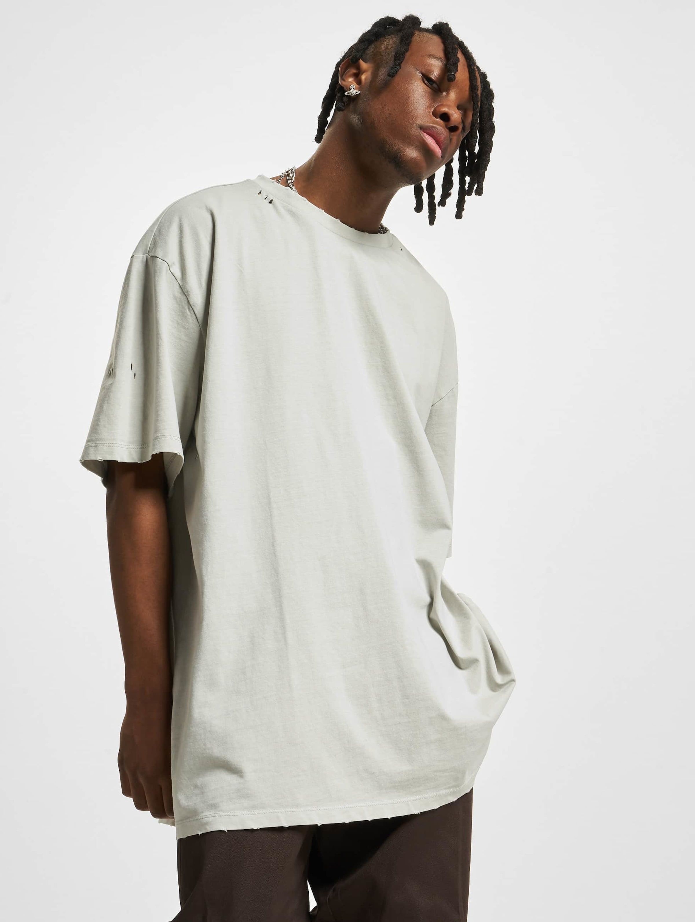 Urban Classics Oversized Distressed Tee