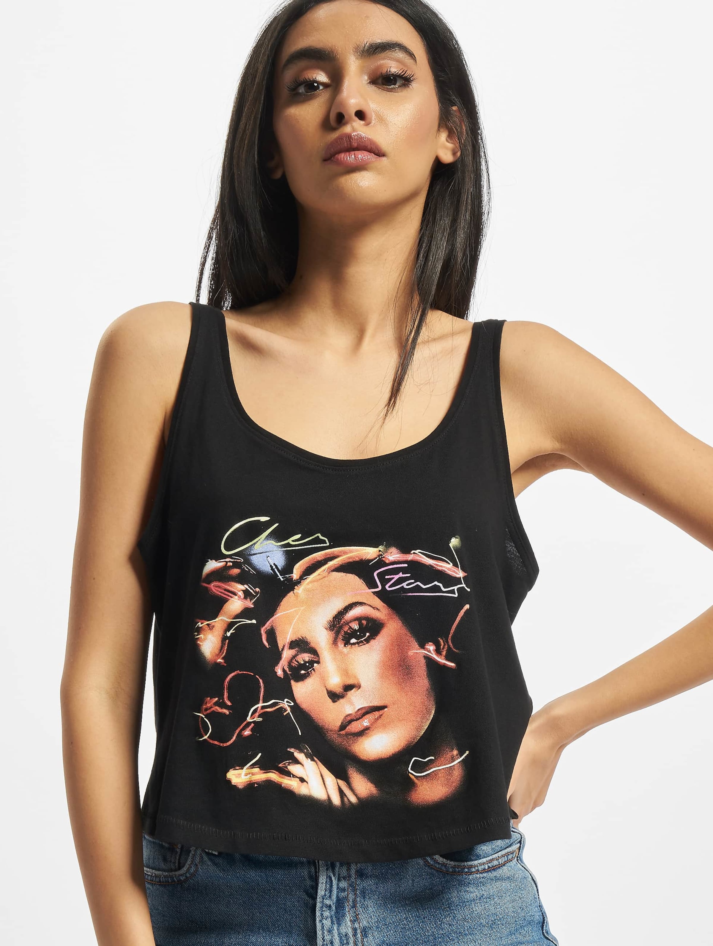 Merchcode Ladies Cher Colour Tank Top