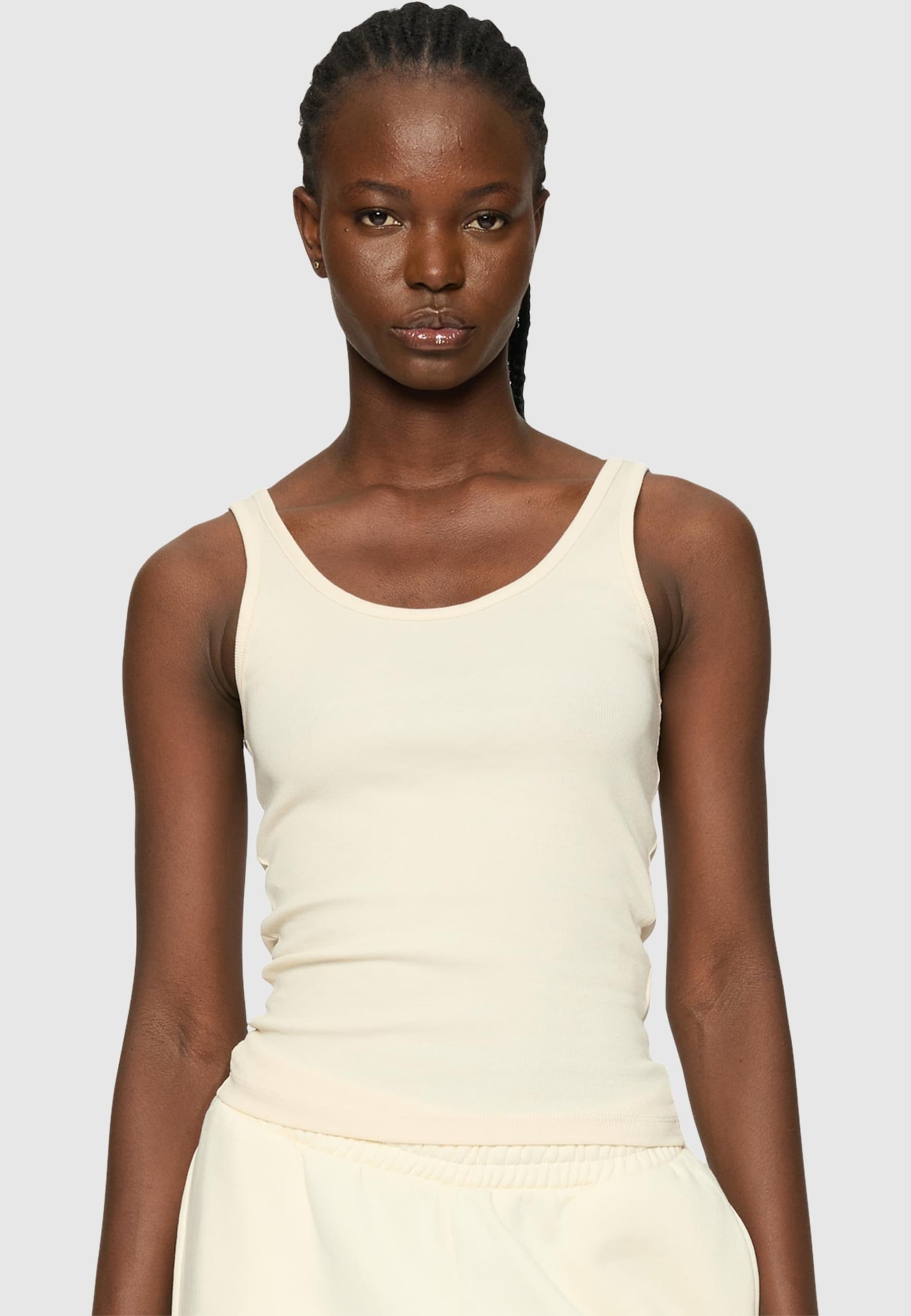 Urban Classics Ladies Organic Basic Rib Top 2-Pack