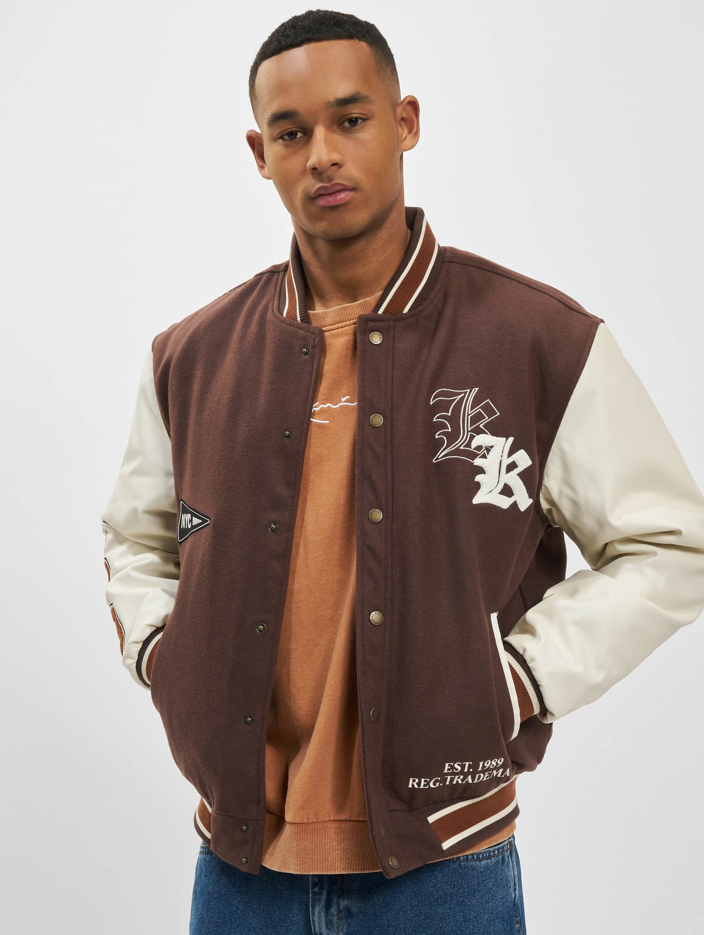 Karl Kani Old English Block College Jacket