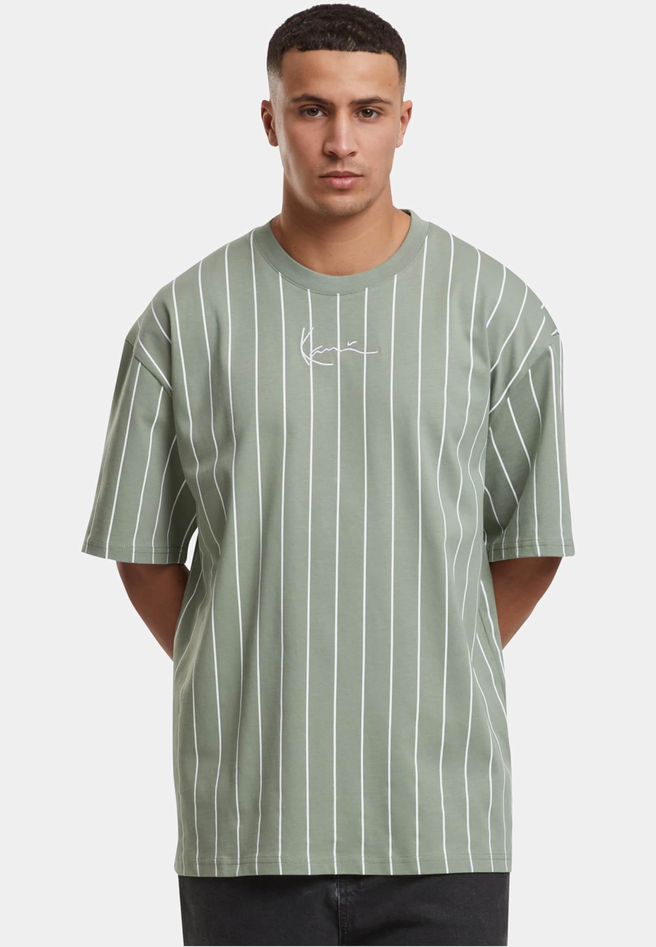 Karl Kani Small Signature Essential Pinstripe Tee