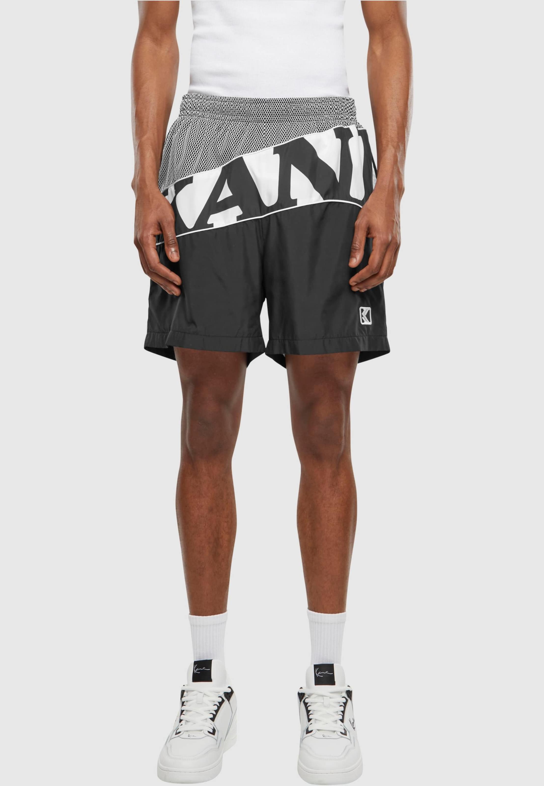 Karl Kani Wavy Retro Black Trackshorts