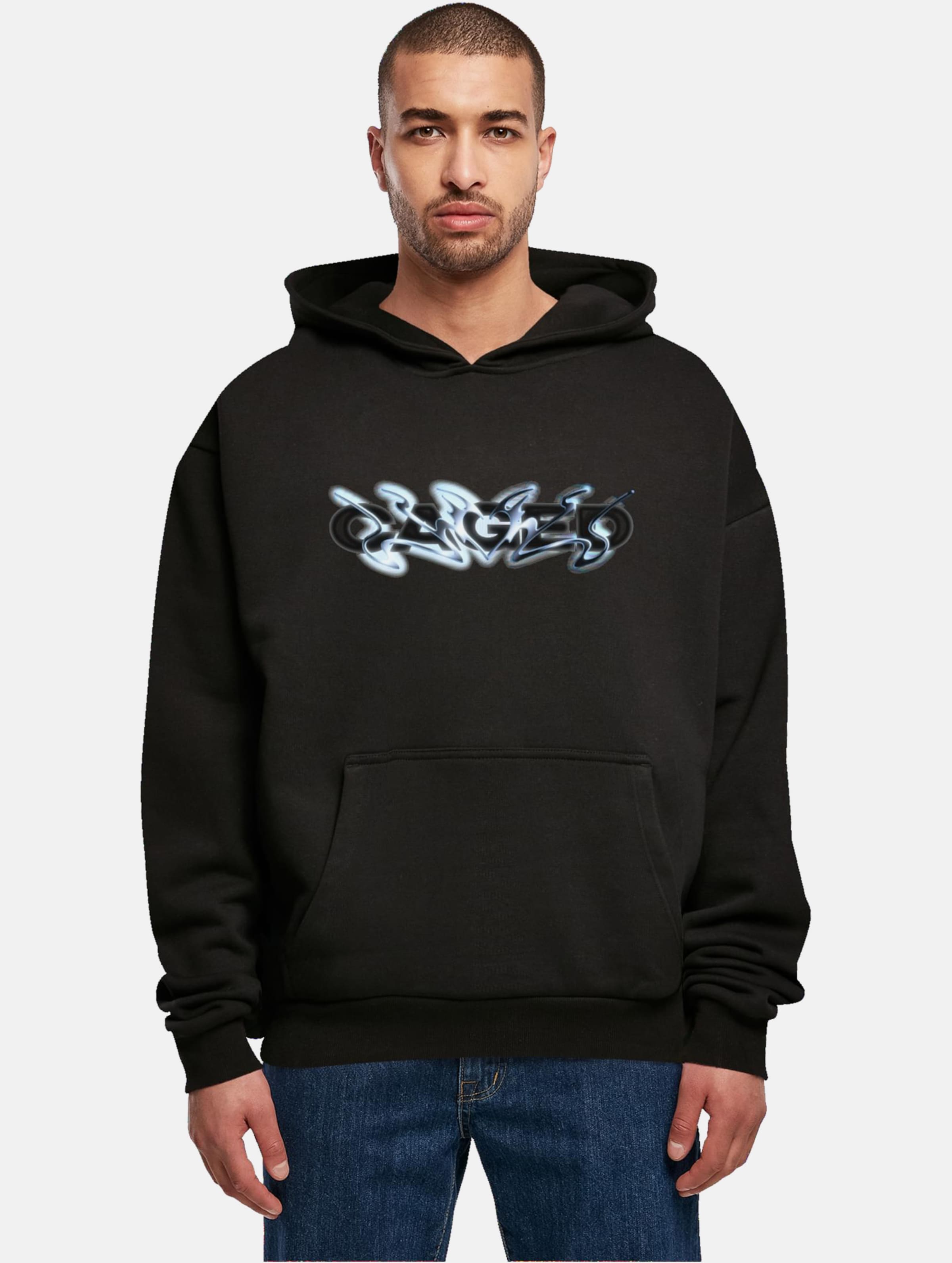 Mister Tee Upscale Cagedchrome Ultra Heavy Oversize Hoodie
