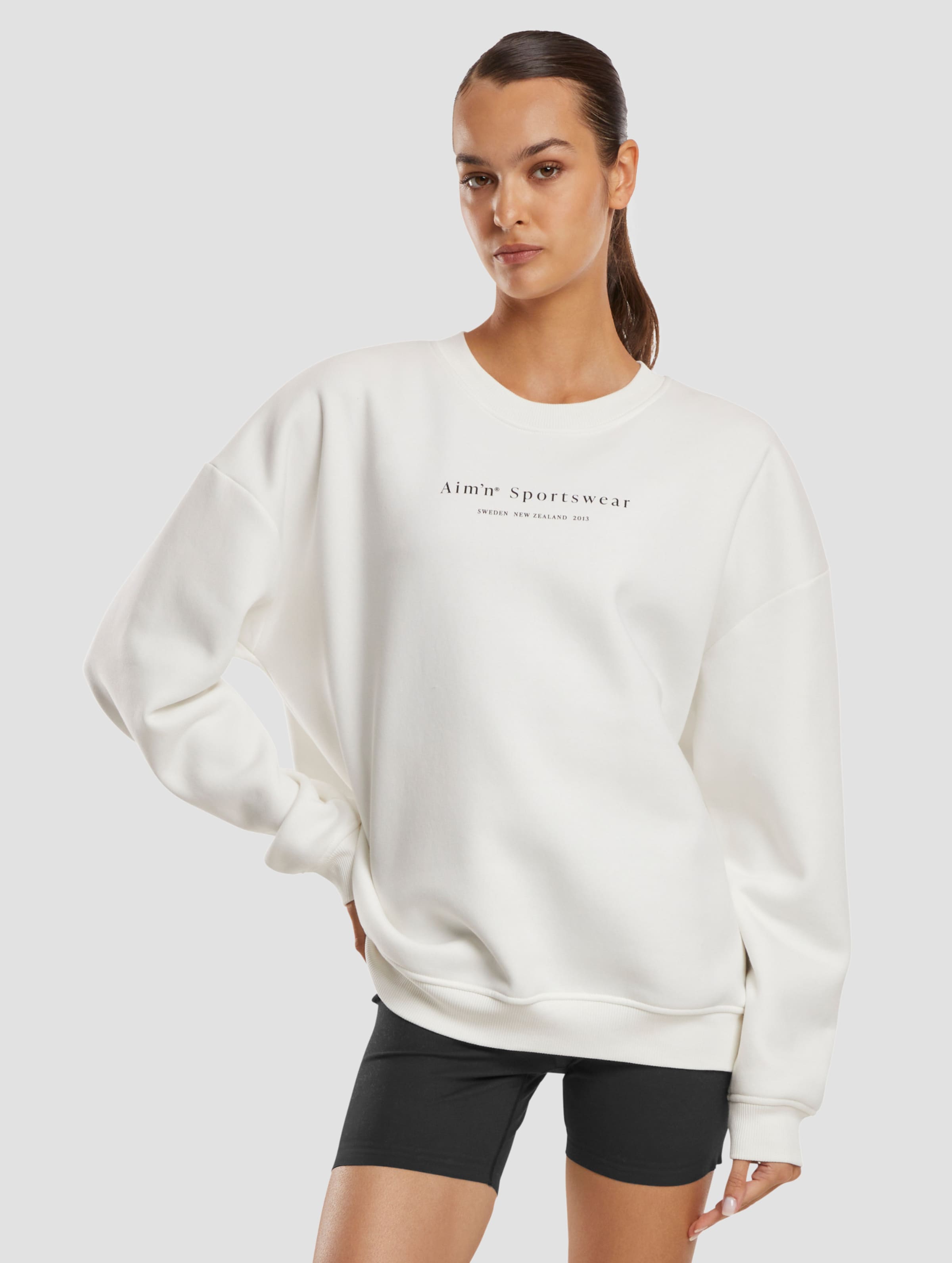 aim'n AMN-243-SW -24010379-071 AIMN Serif Sweatshirt