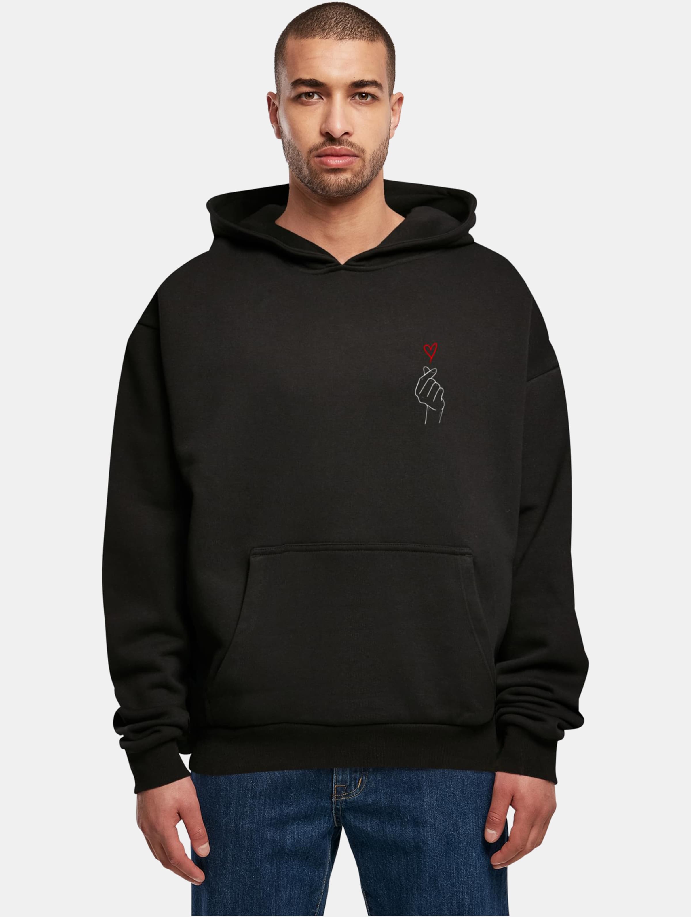 Merchcode POD K Heart Ultra Heavy Hoody