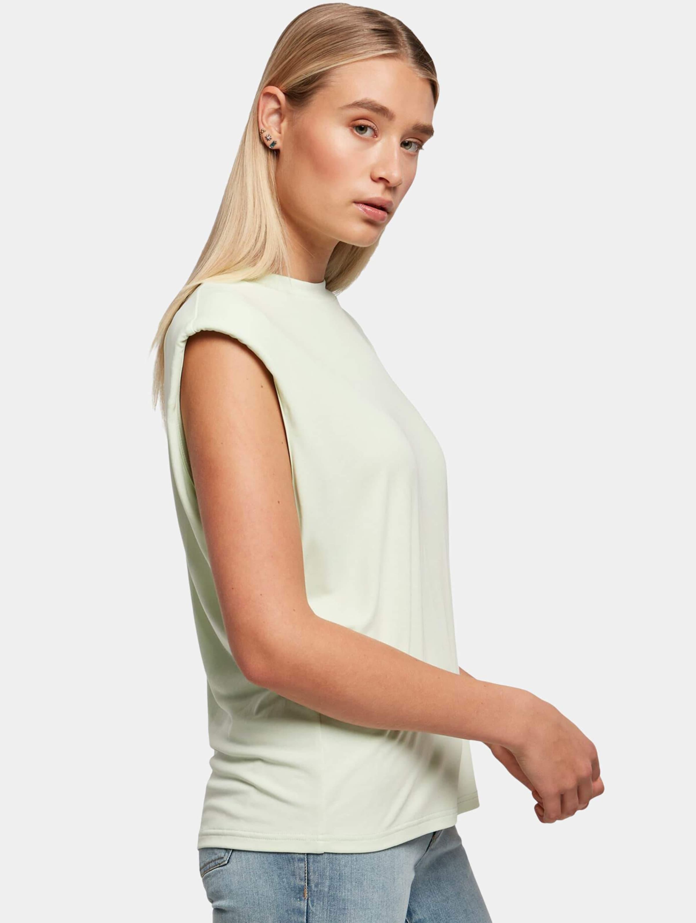 Urban Classics Ladies Modal Padded Shoulder Tank