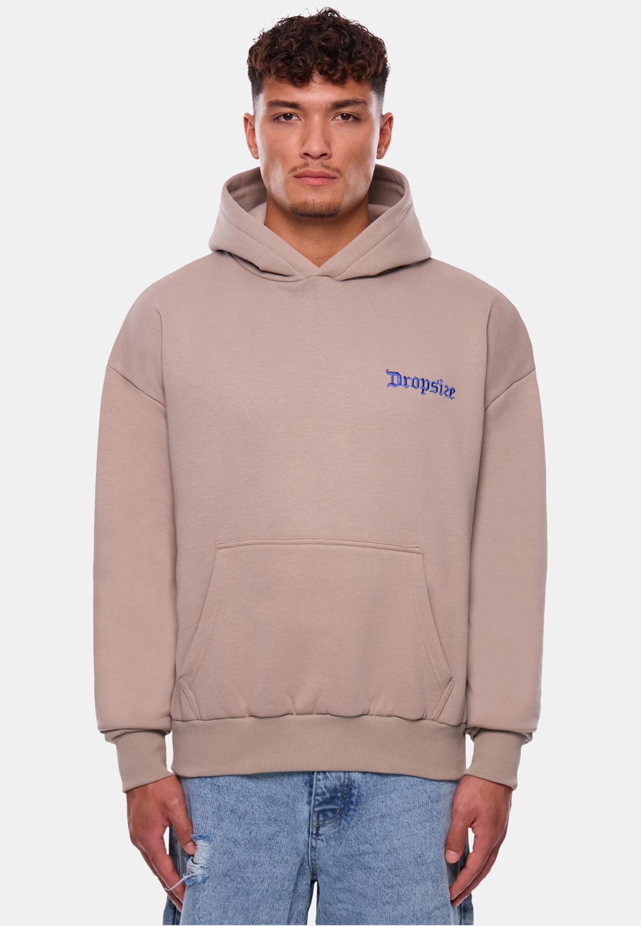 Dropsize HEAVY OVERSIZE BROKEN HEART HOODIE