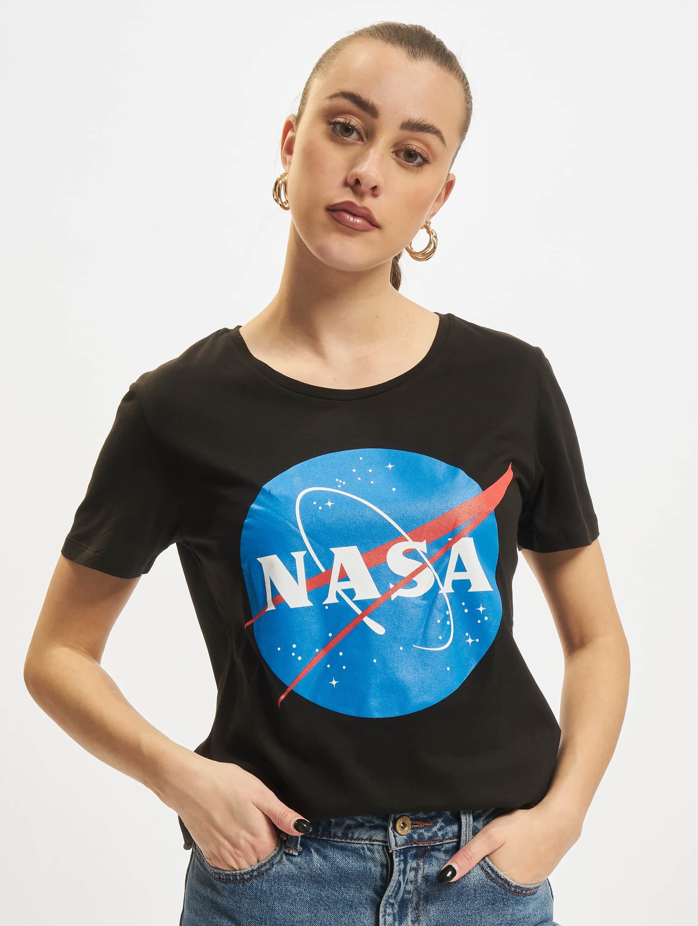 Mister Tee Ladies NASA Insignia Fit