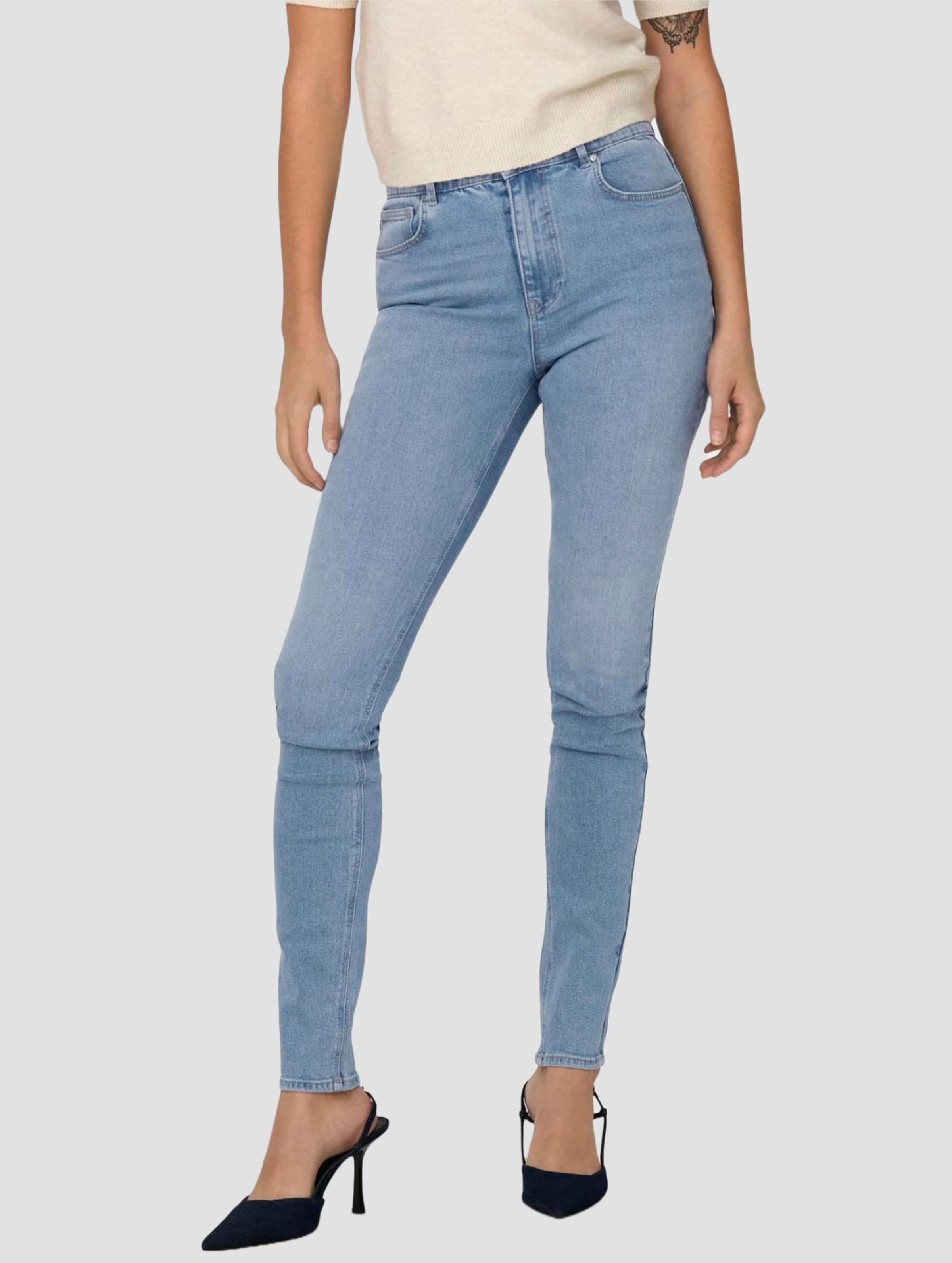 Only Druna Skinny Fit High Waist Jeans