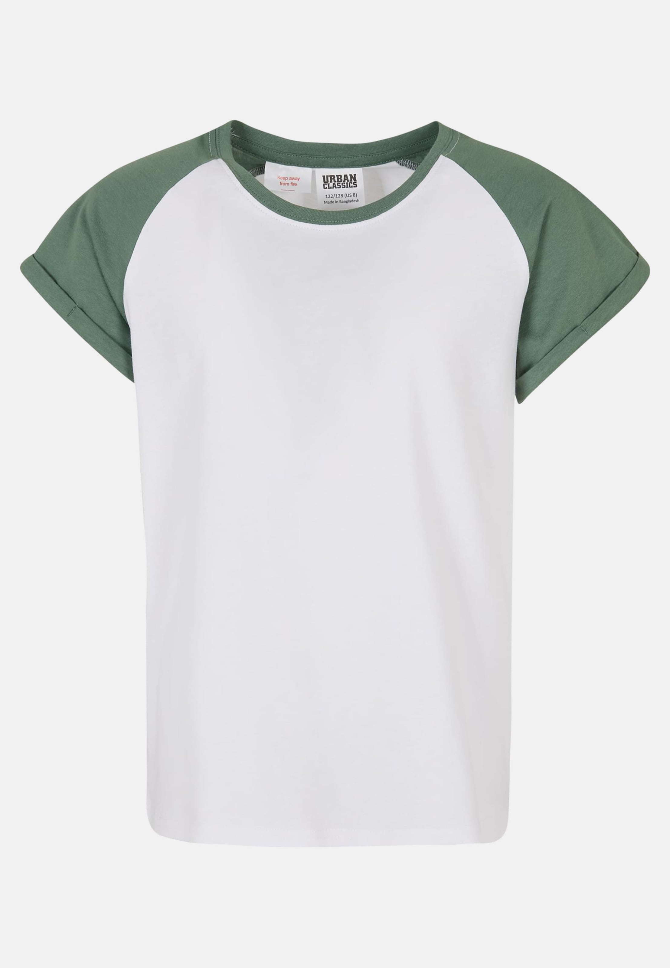 Urban Classics Girls Contrast Raglan Tee