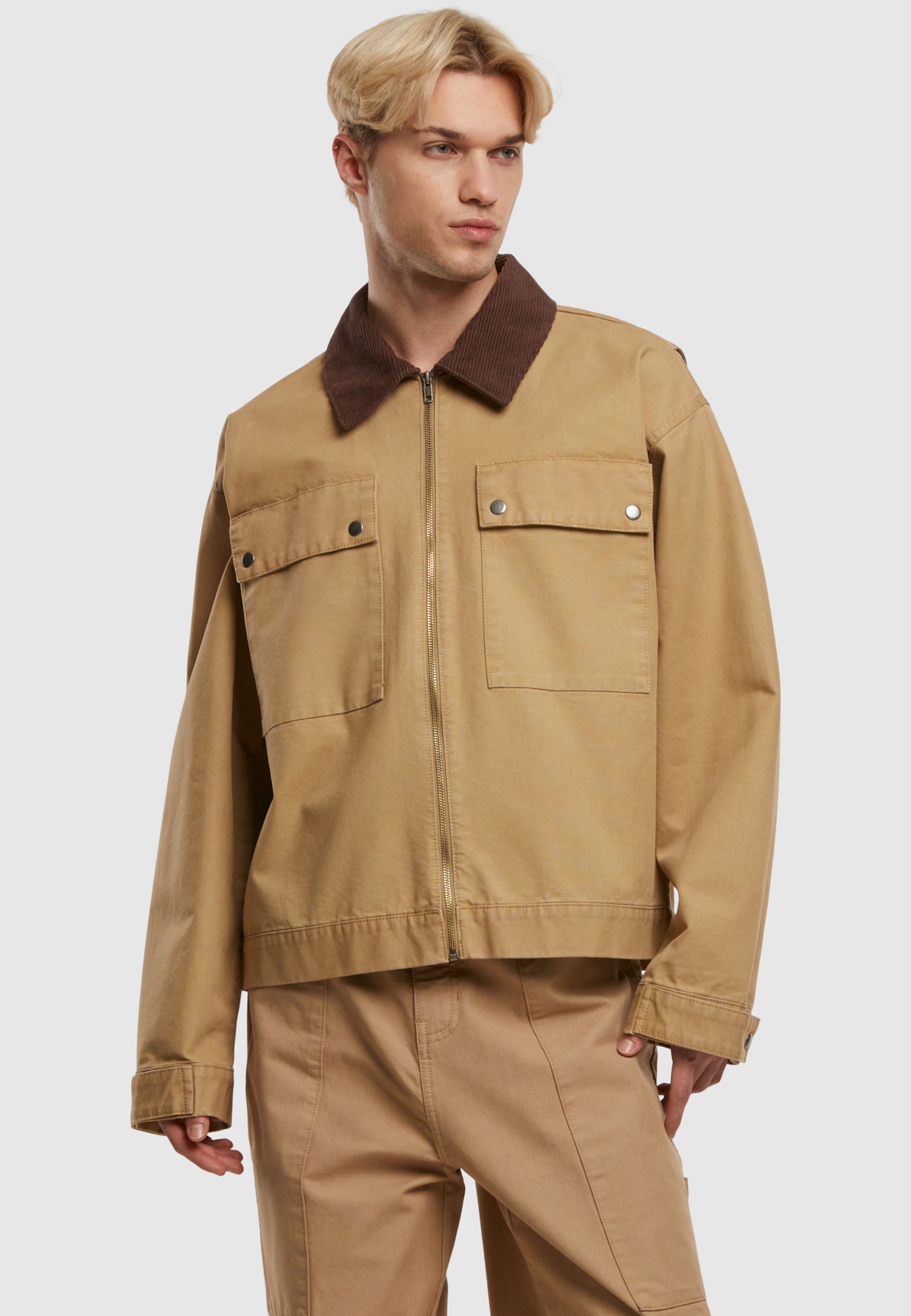 Urban Classics Mens Workwear Cotton Jacket