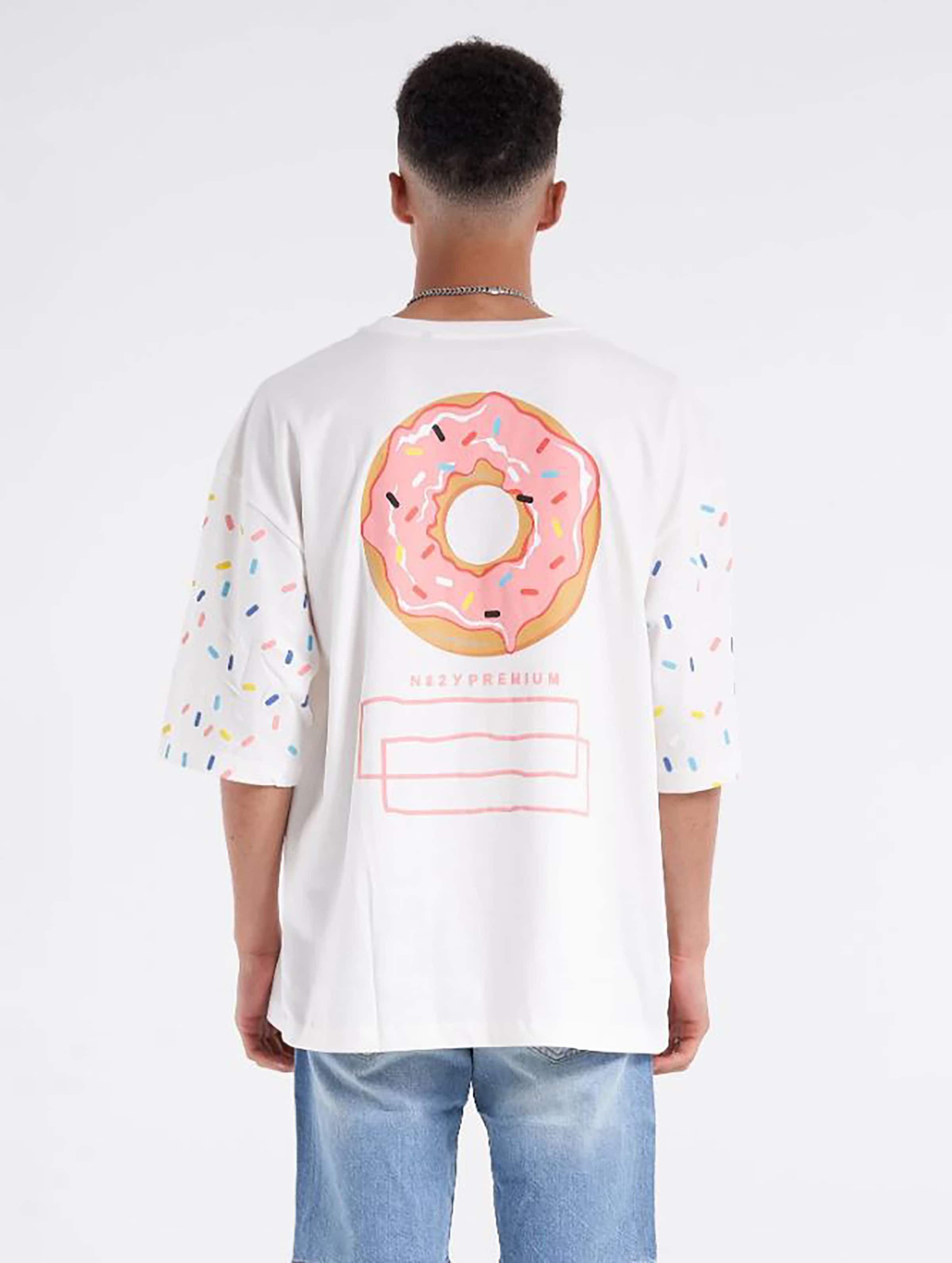 2Y Premium Sprinkle Donut Oversized T-Shirt