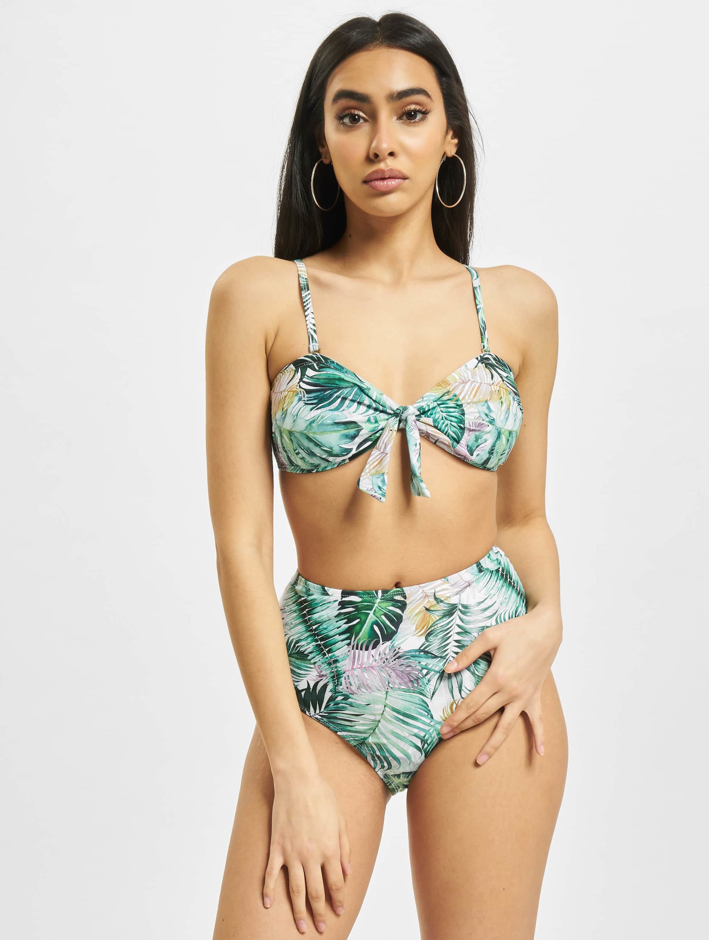 Urban Classics Ladies High Waist Pattern Bikini