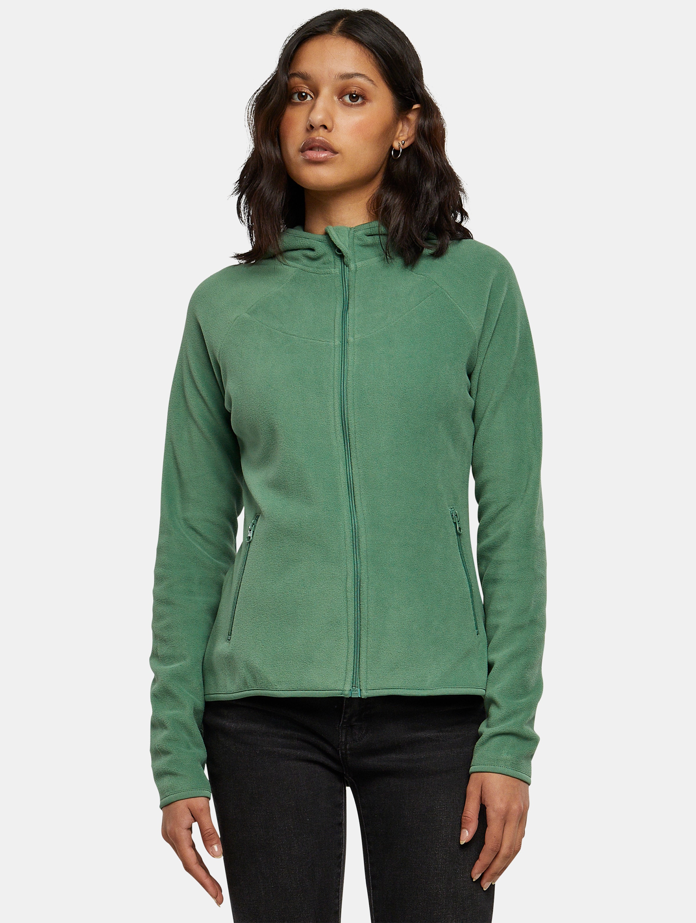 Urban Classics Ladies Polar Fleece Zip Hoody