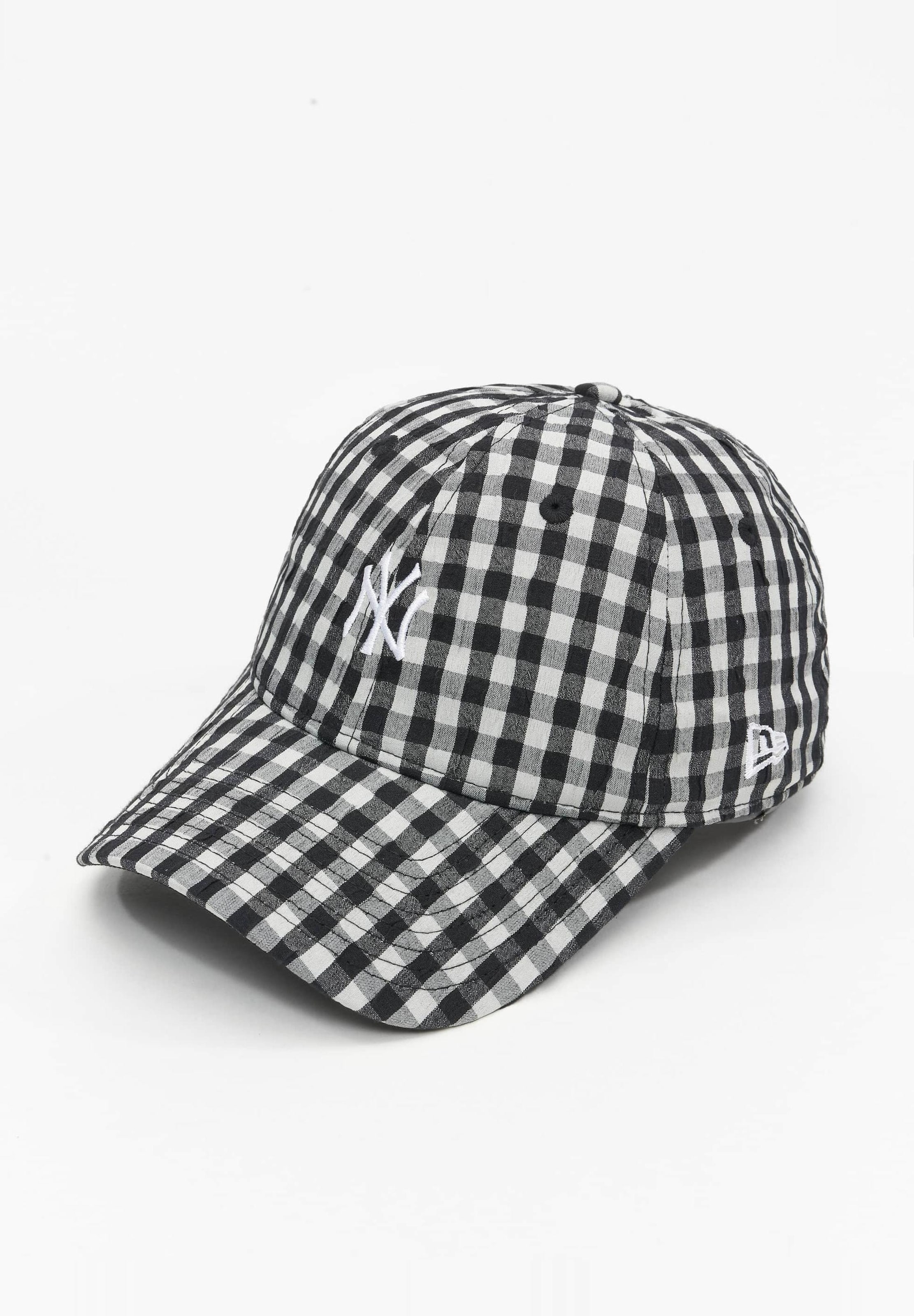 New Era Gingham 9 Twenty York Yankees Snapback Cap