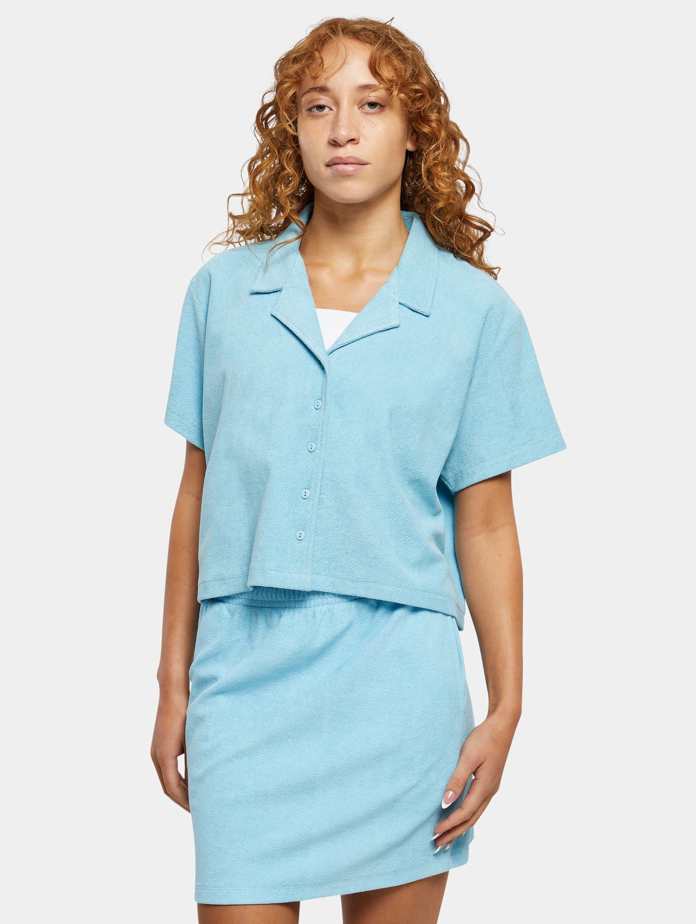 Urban Classics Ladies Towel Resort Shirt