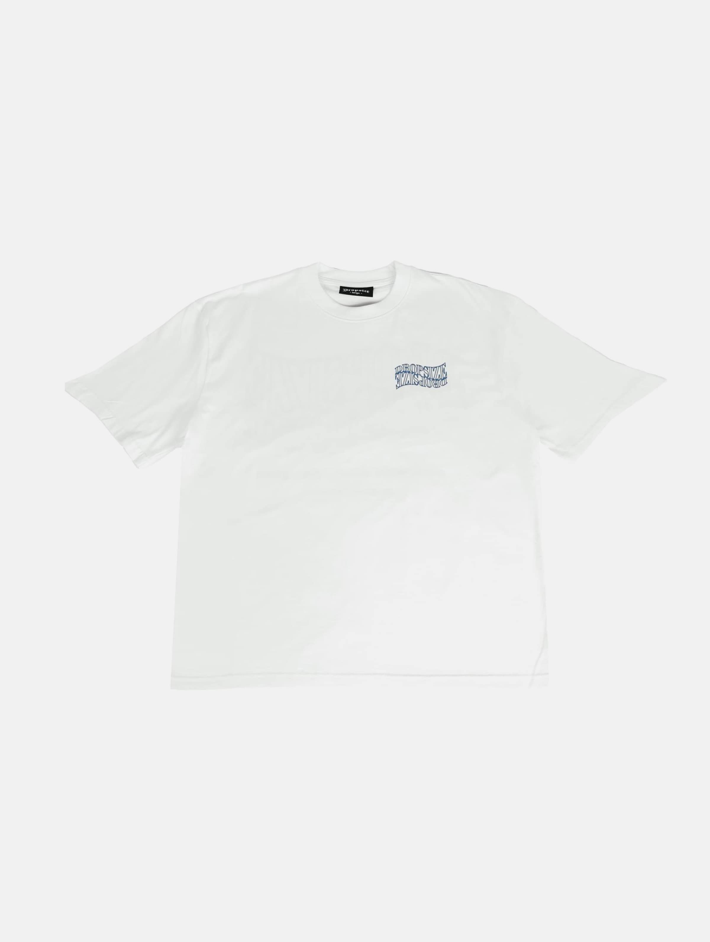 Dropsize HEAVY OVERSIZE MIRRORED LOGO T-SHIRT