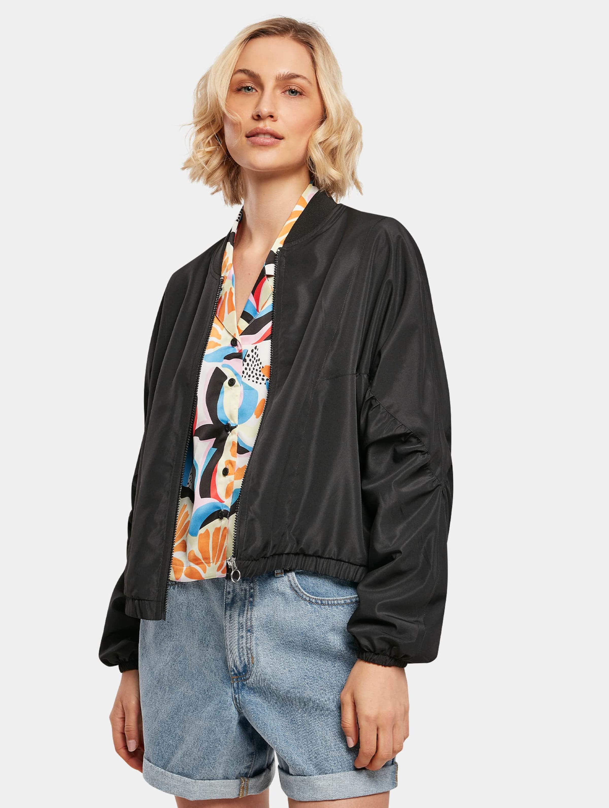 Urban Classics Ladies Recycled Batwing Bomber Jacket