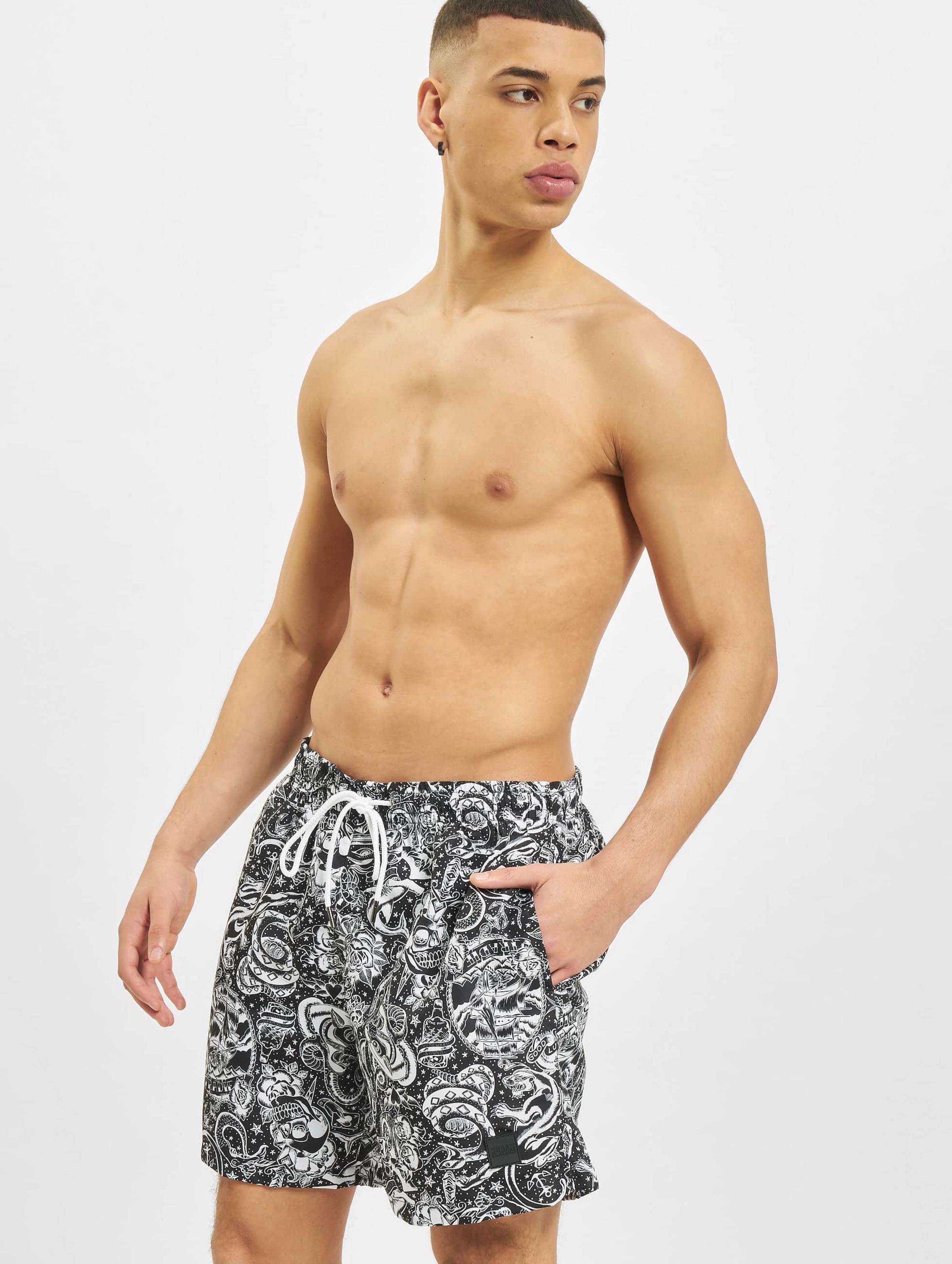 Urban Classics Pattern Swim Short