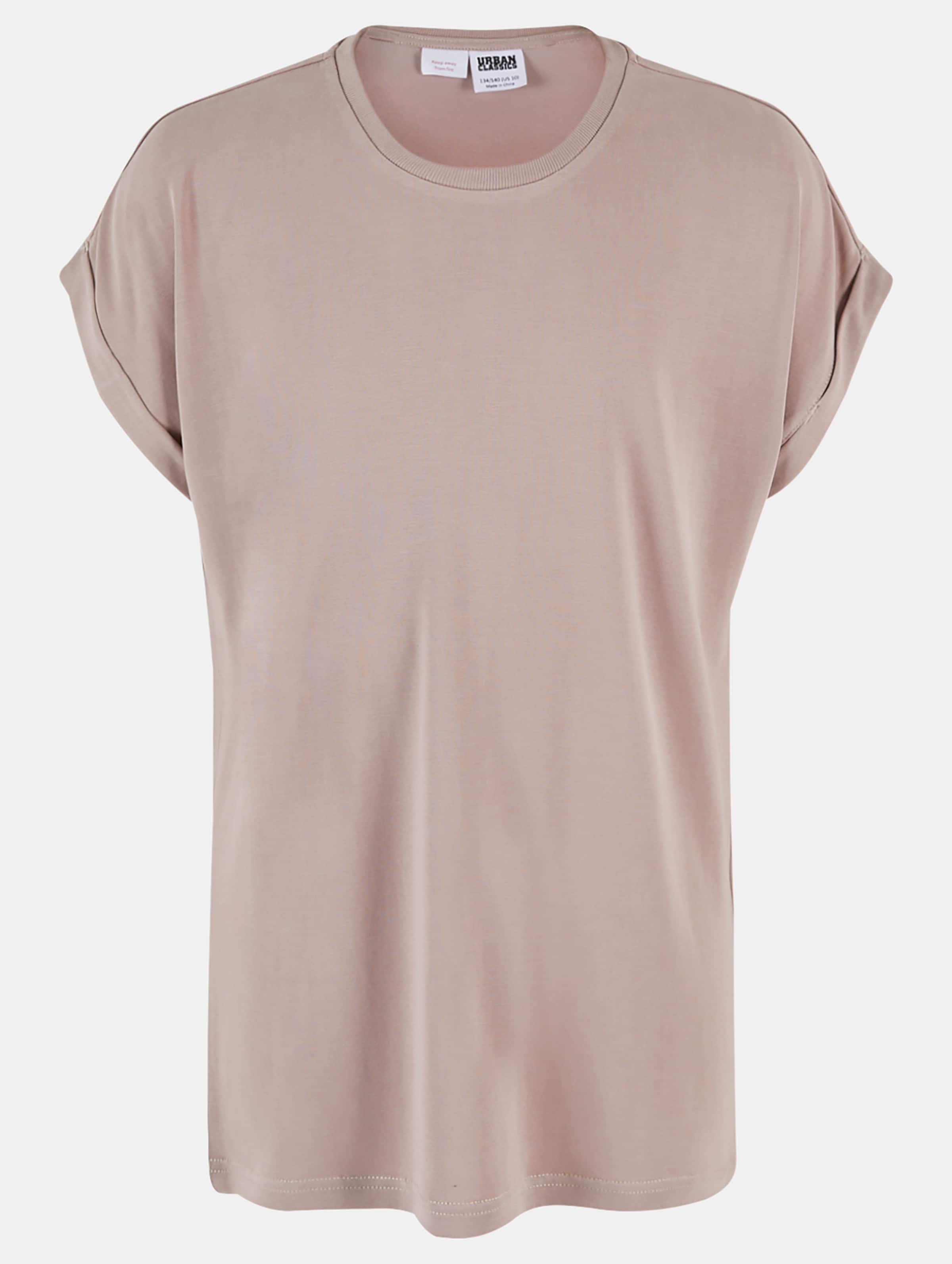 Urban Classics Girls Modal Extended Shoulder T-Shirt