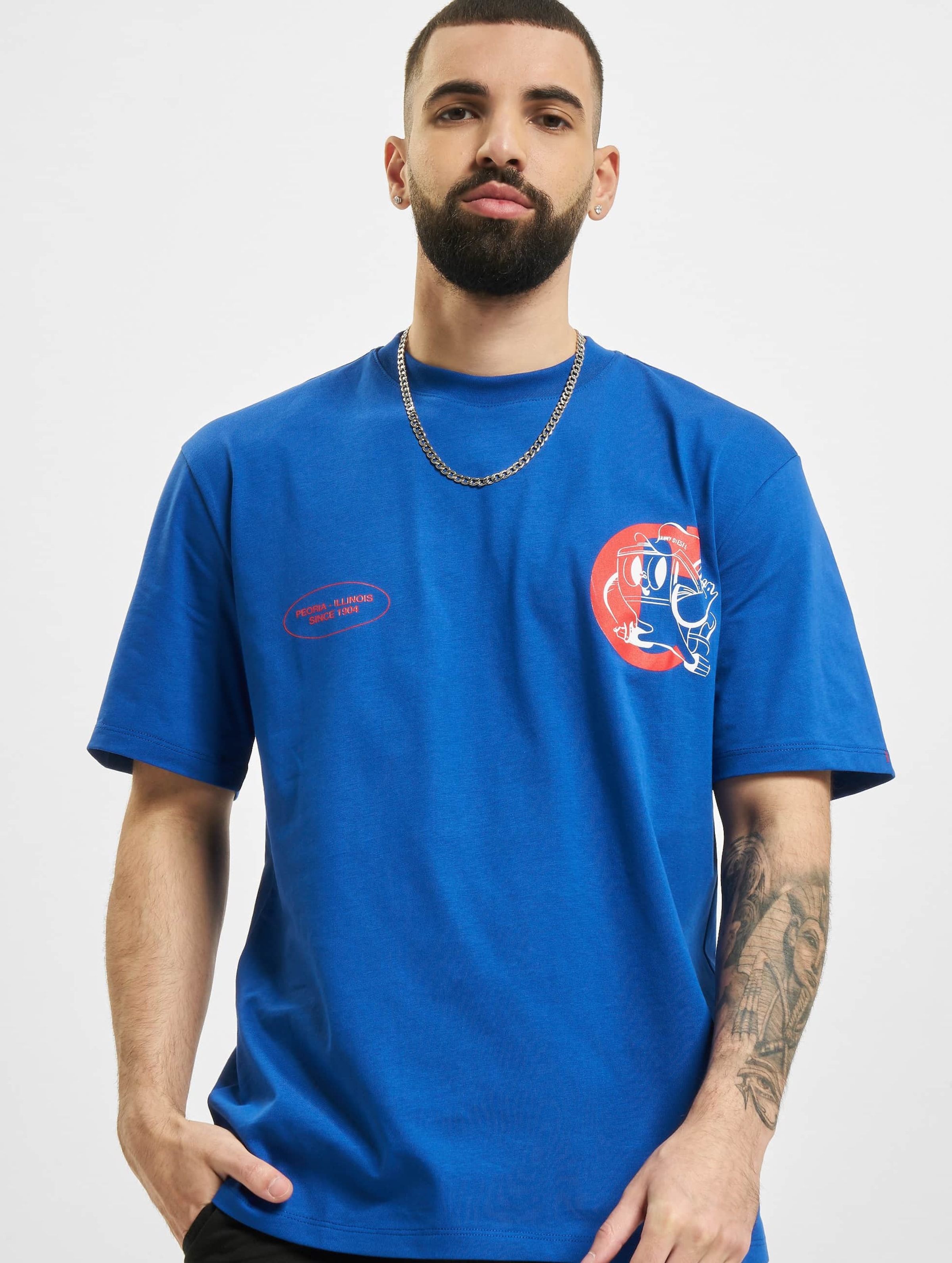 Caterpillar Vintage Print T-Shirt