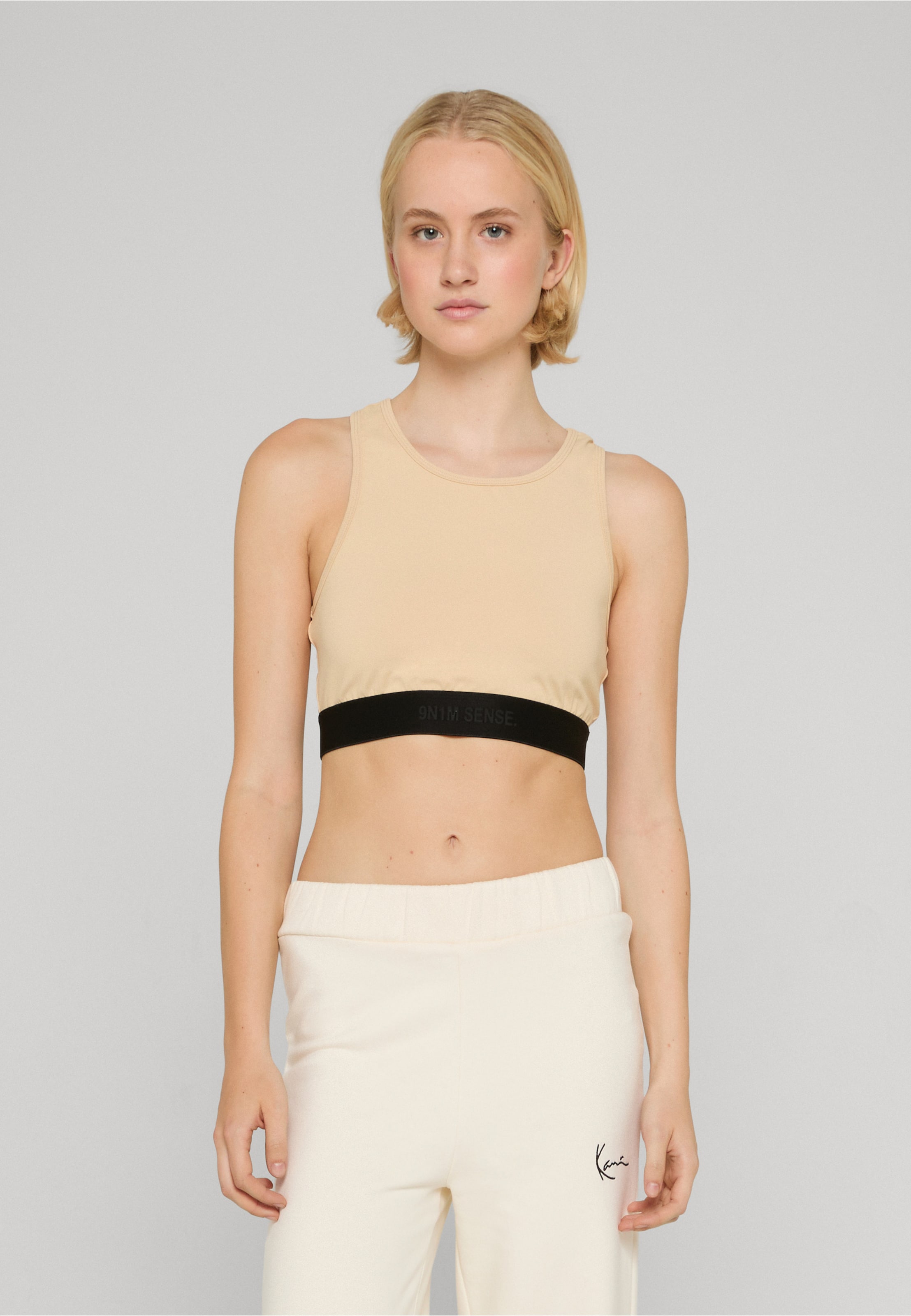 9N1M SENSE Sense Ladies Essential Cropped Top