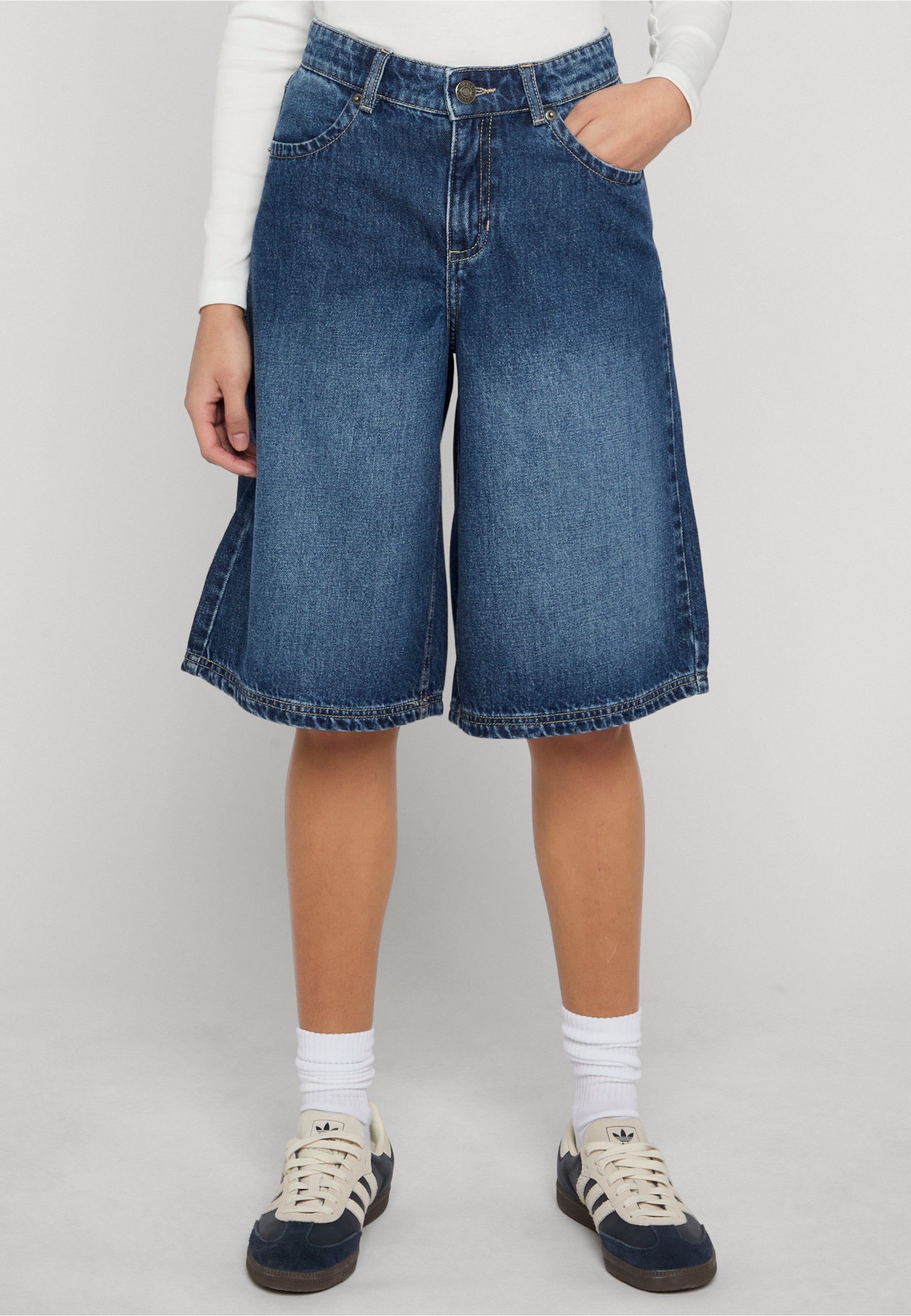 Urban Classics Ladies Denim Bermuda