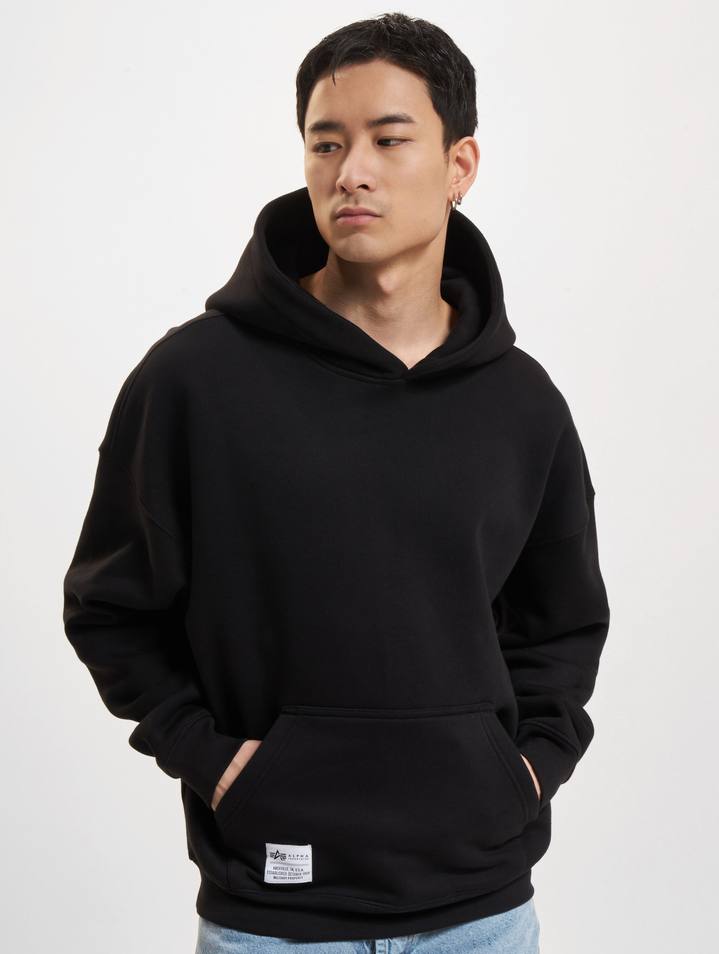 Alpha Industries Logo BP Hoodie
