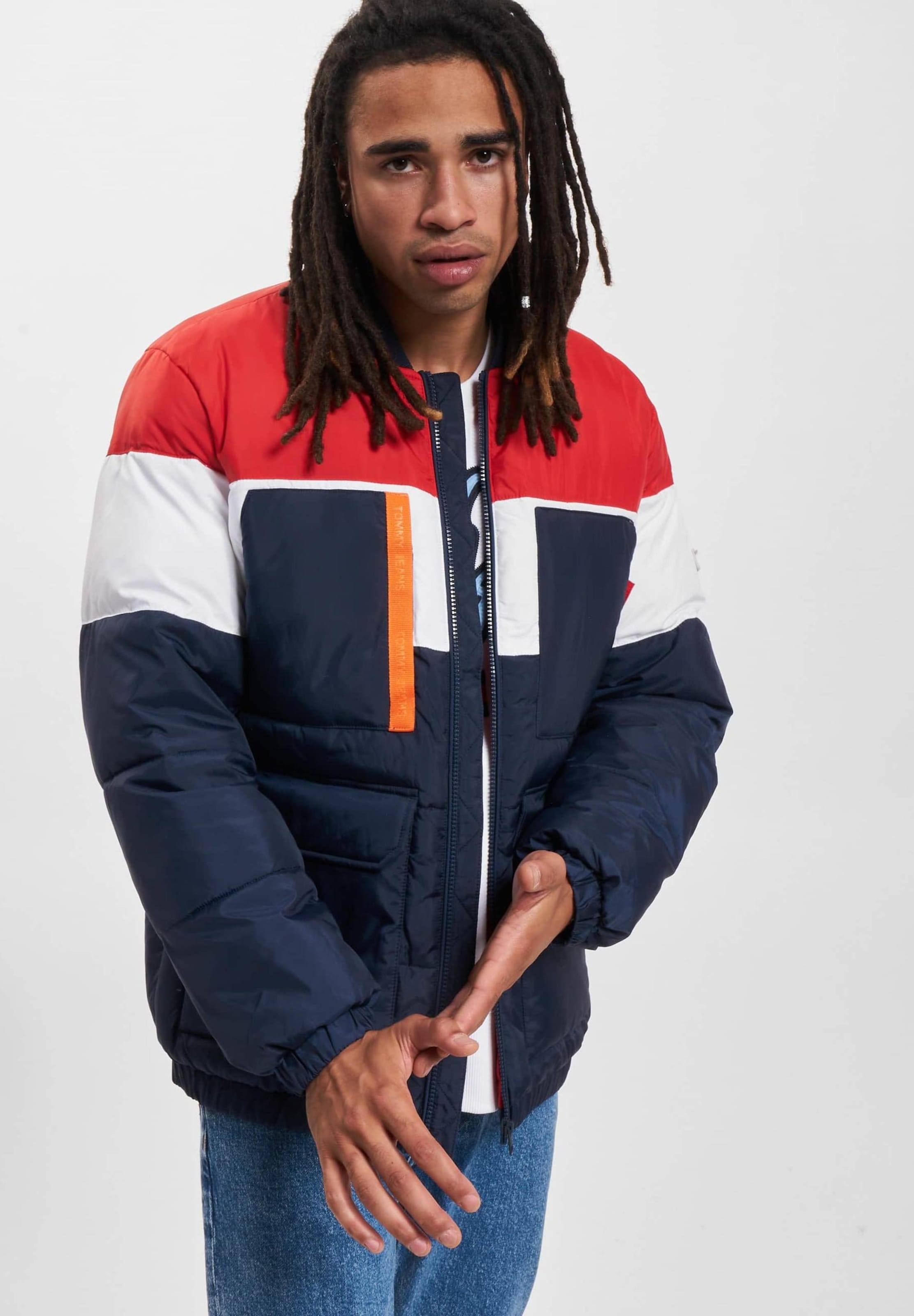 Tommy Jeans Logo Stripe Winterjacke
