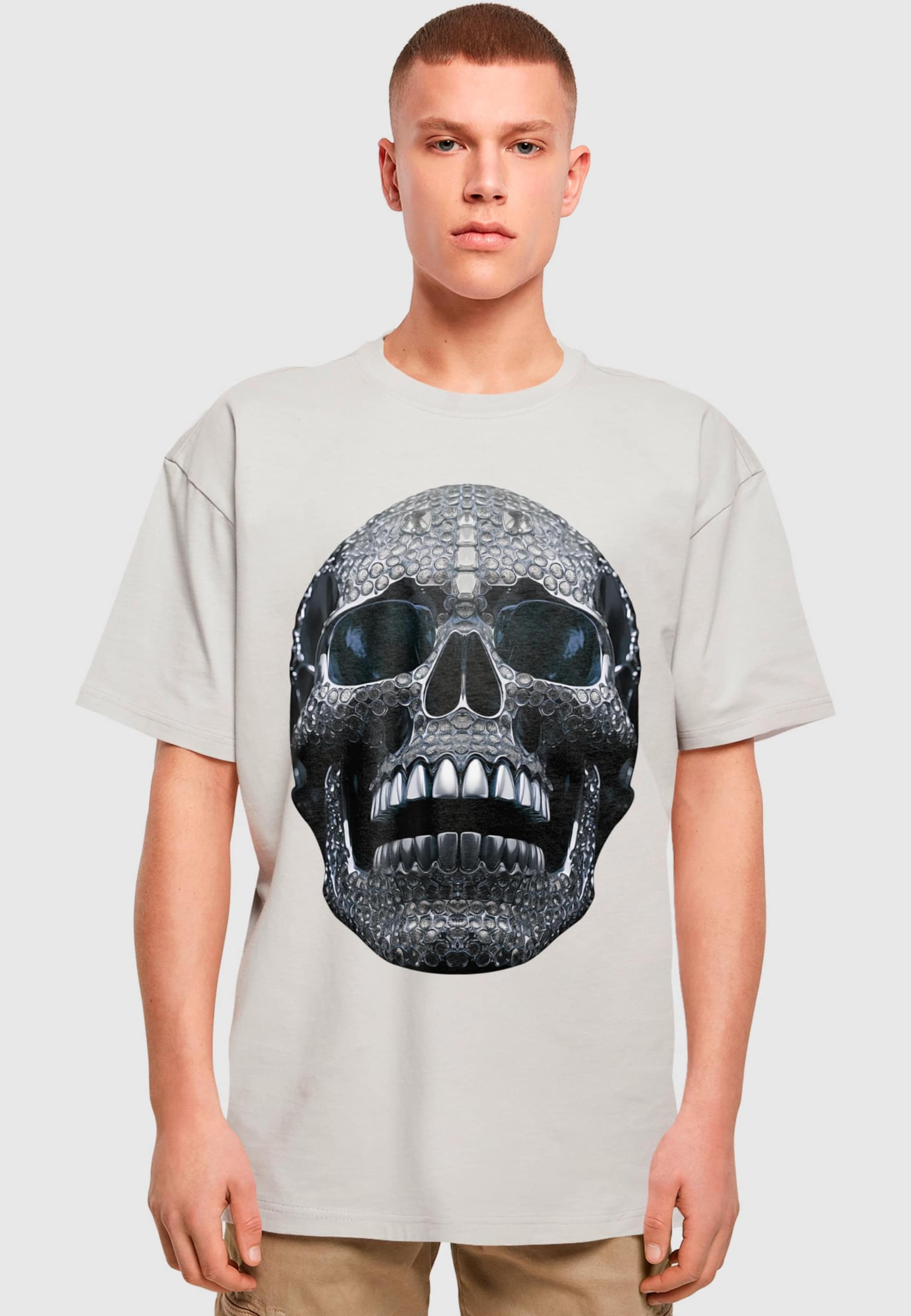 Forgotten Faces Diamond Skull Oversize Tee