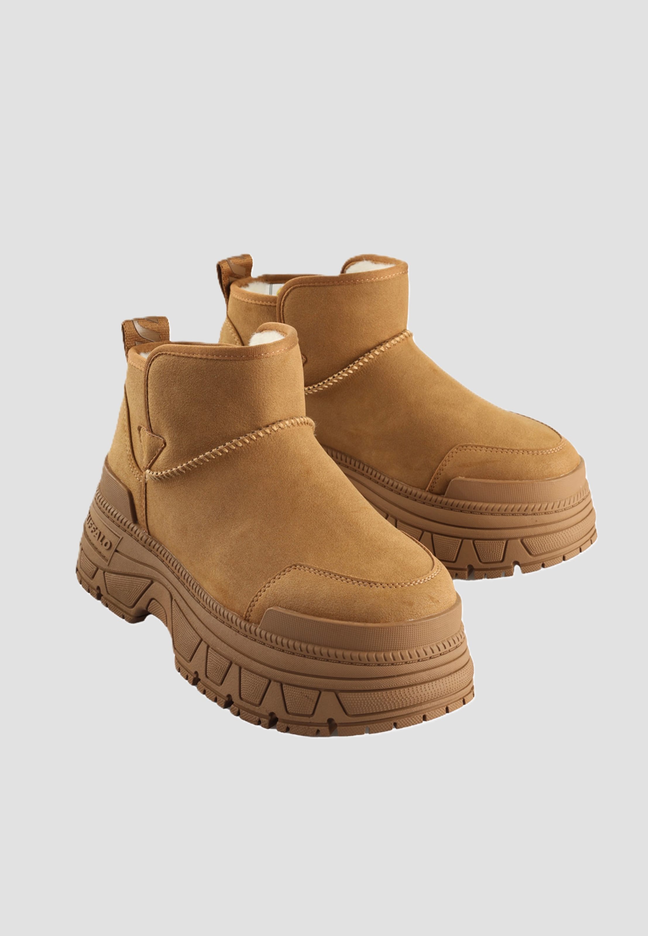 Buffalo Fusion Slip On Lo Warm Boots