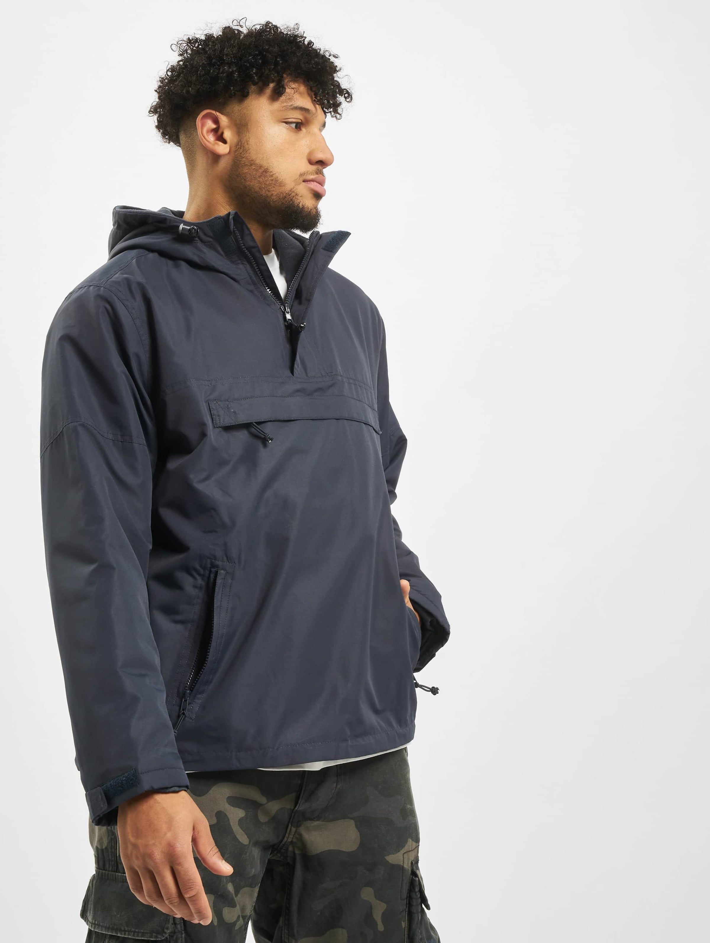 Brandit Fleece Pull Over Windbreaker