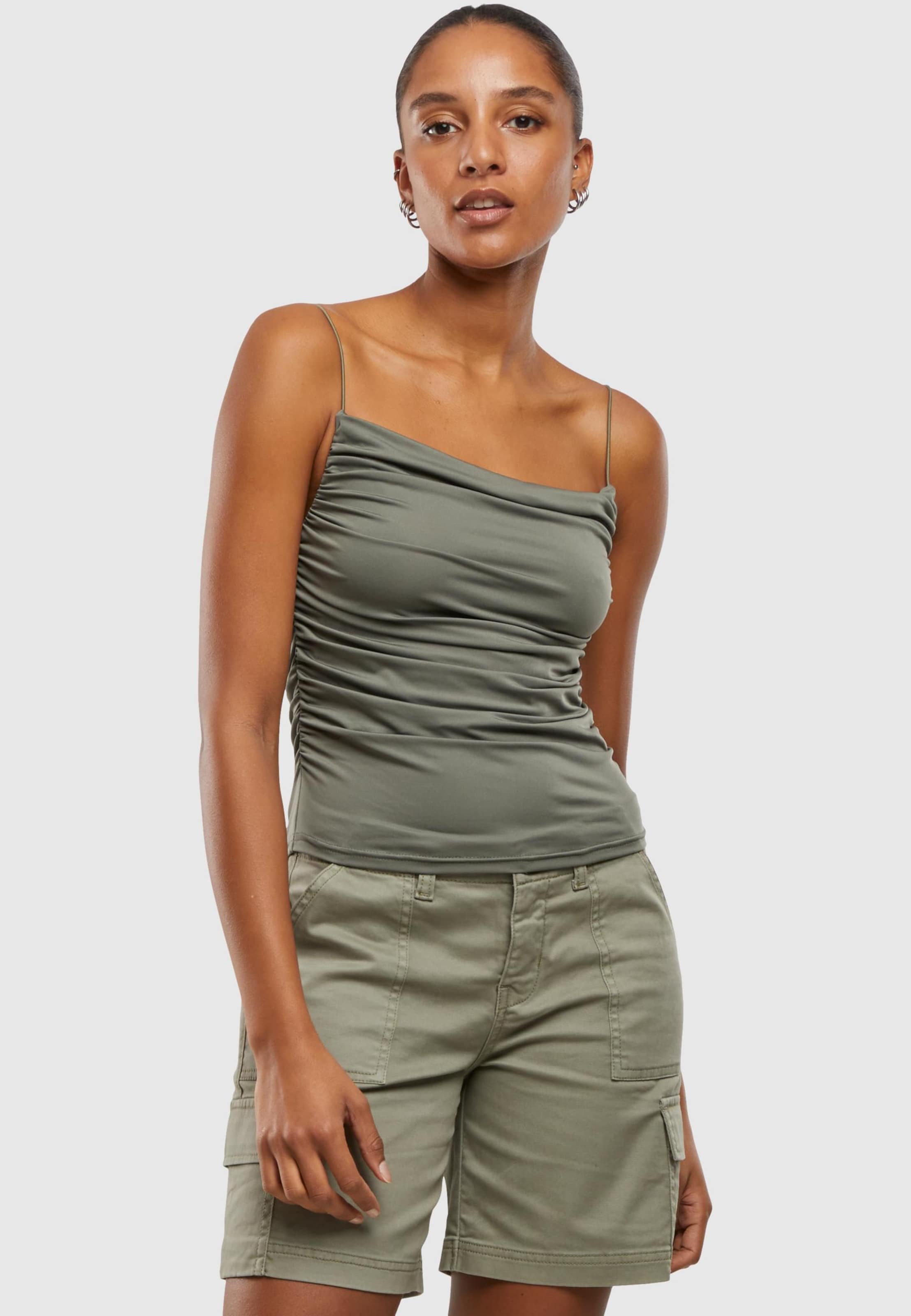 Urban Classics Ladies Waterfall Jersey Top