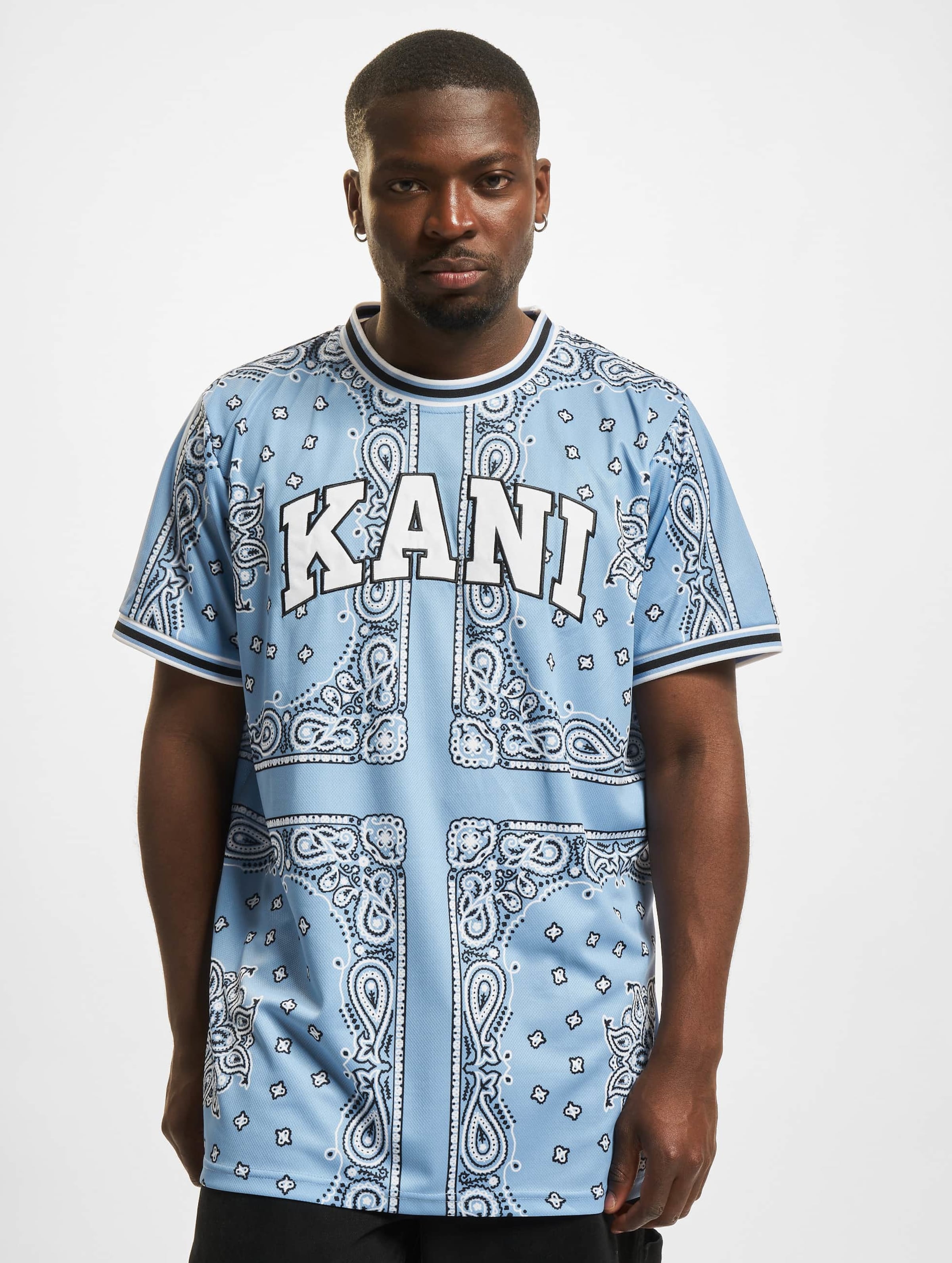 Karl Kani KM222-013-1 Serif Paisley Mesh Tee